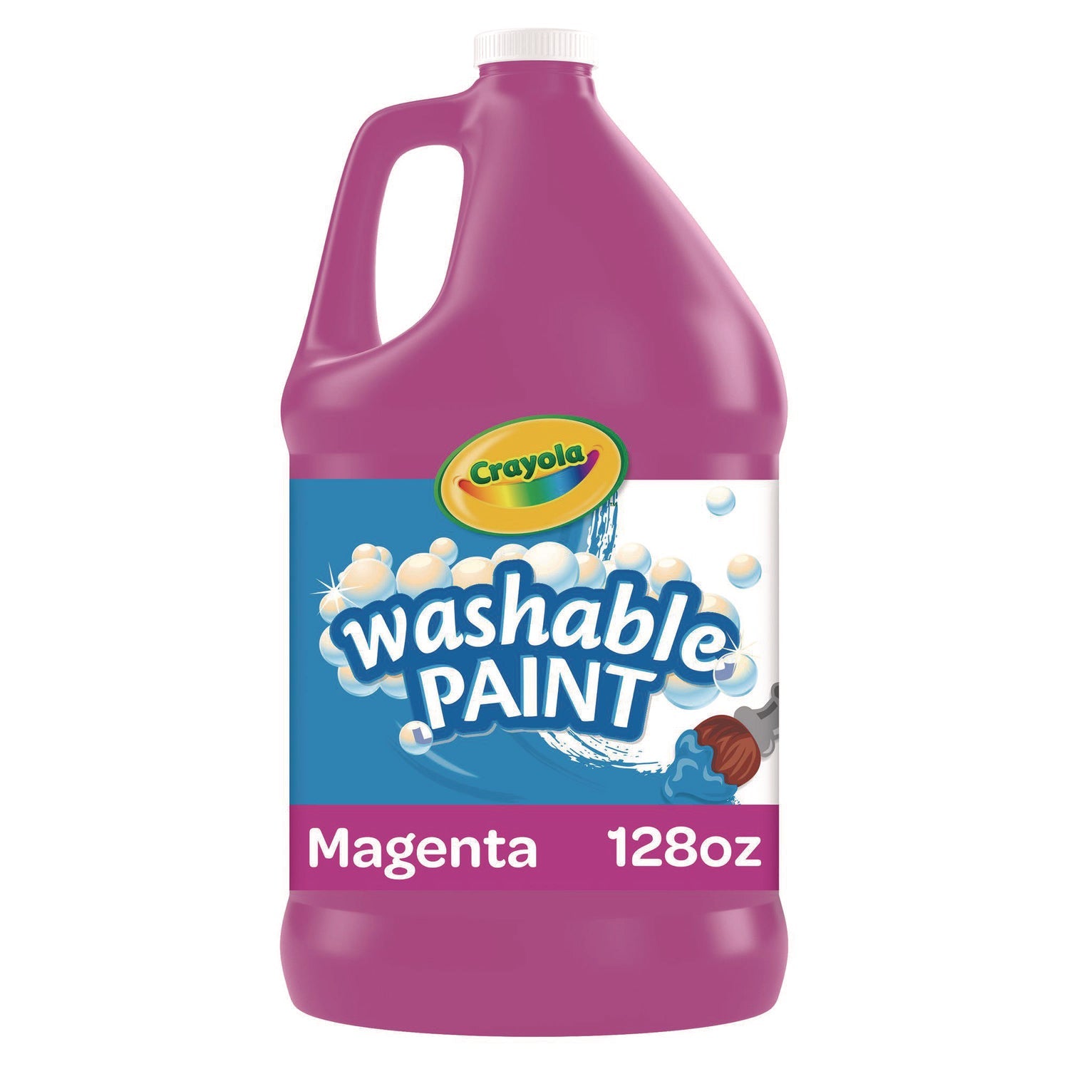 Crayola® Washable Paint, Magenta, 1 Gal Bottle