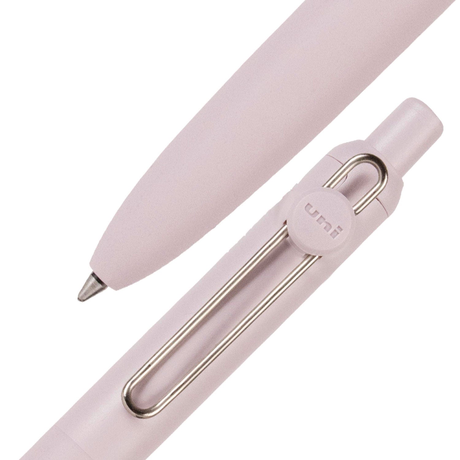 uniball® Zento Gel Pen, Retractable, Medium 0.7 mm, Black Ink, Assorted Barrel Colors, Dozen - Bloom Skins