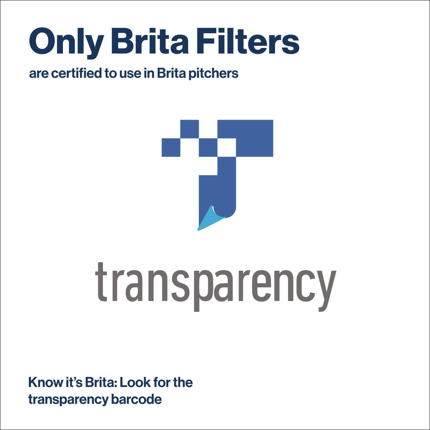 Brita® Replacement Water Filter for Pitchers, 3/Pack
