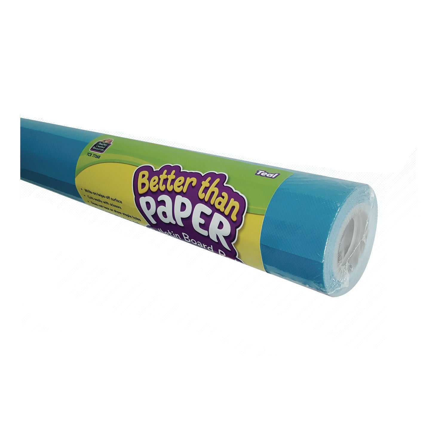 Teacher Created Resources Better Than Paper Bulletin Board Roll, 4 Ft X 12 Ft, Teal