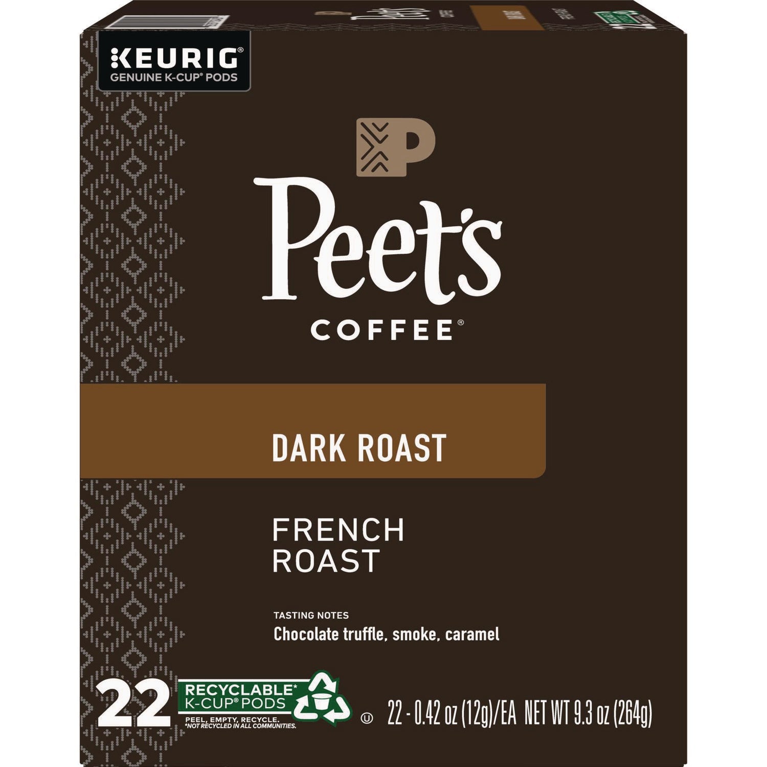 Peet's Coffee & Tea French Roast Coffee K-Cups