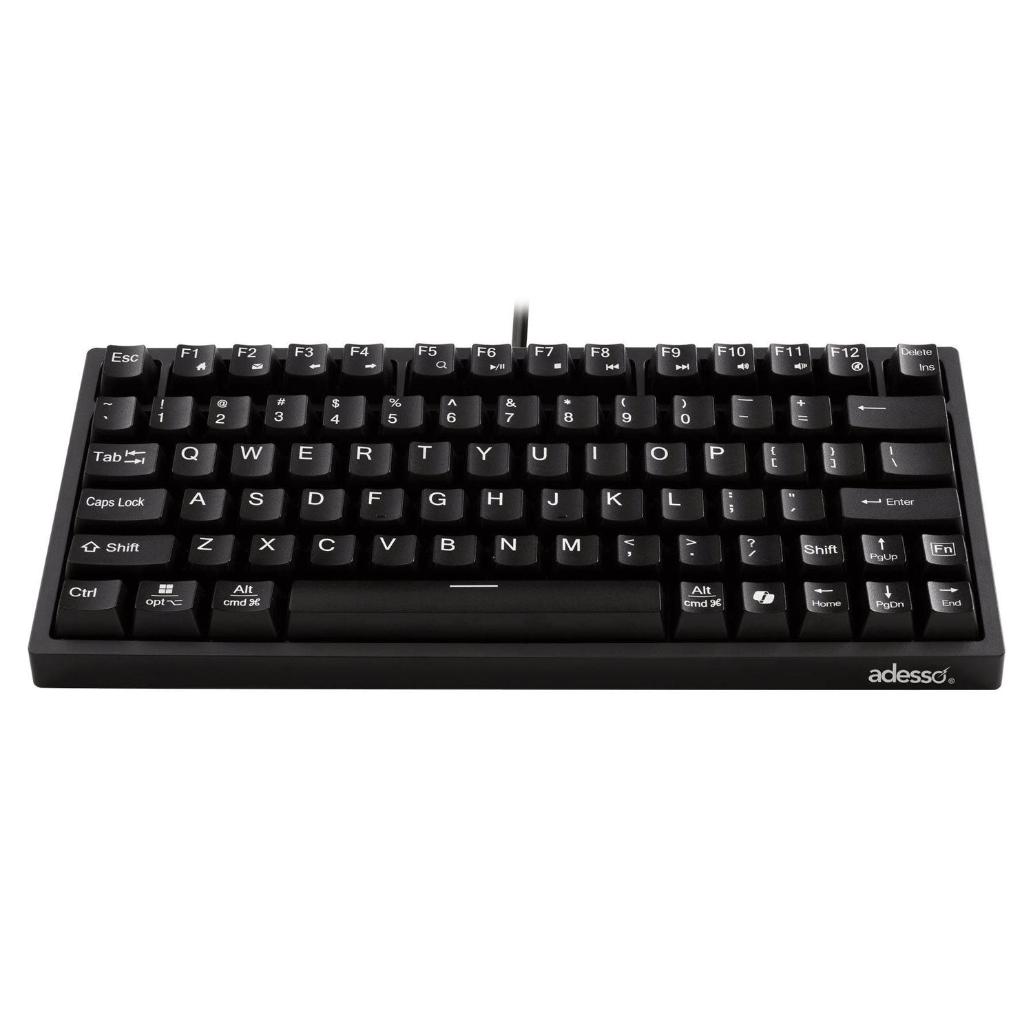 Adesso EasyTouch AKB-610UB Keyboard, Black - Bloom Skins