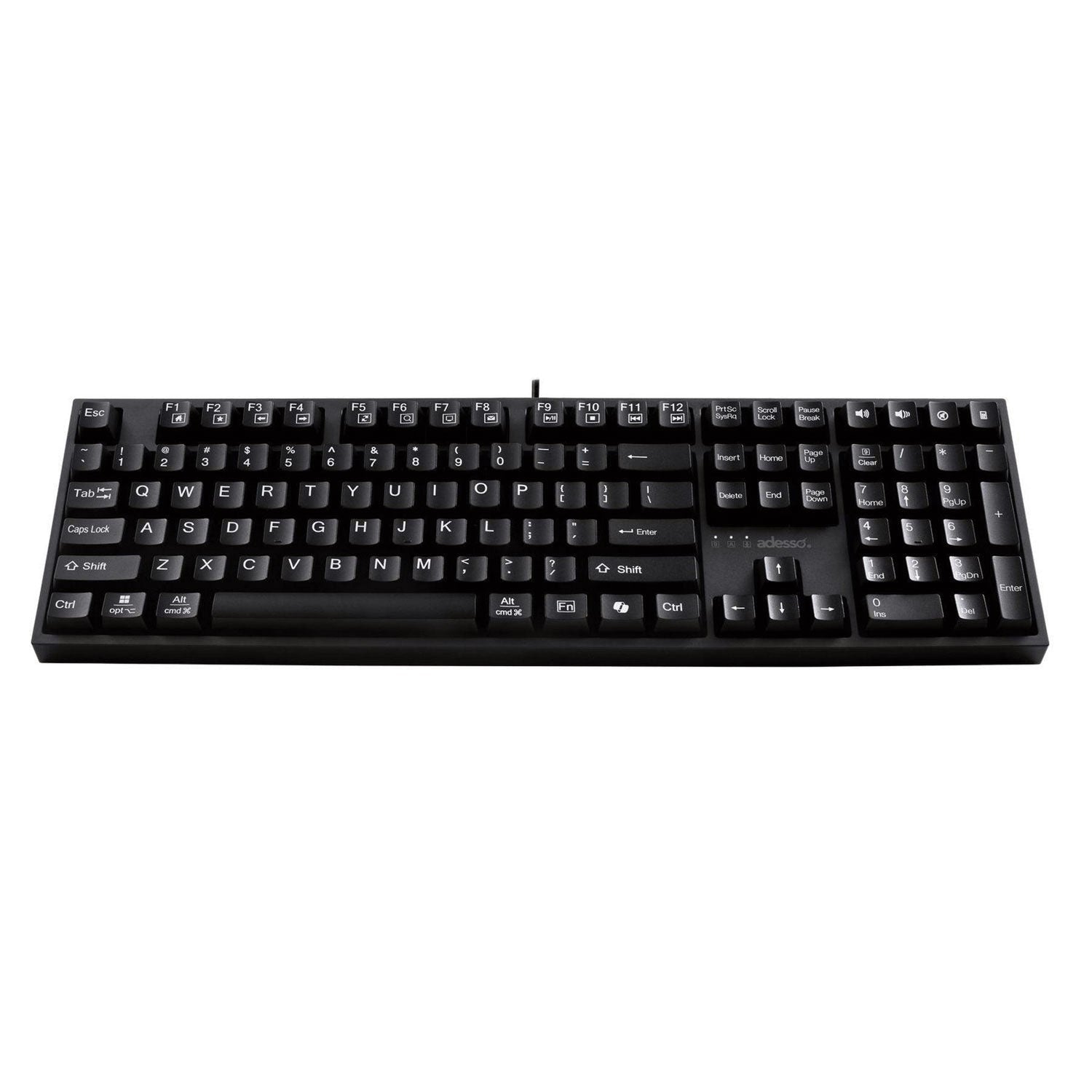 Adesso EasyTouch 670UB Keyboard, Black - Bloom Skins