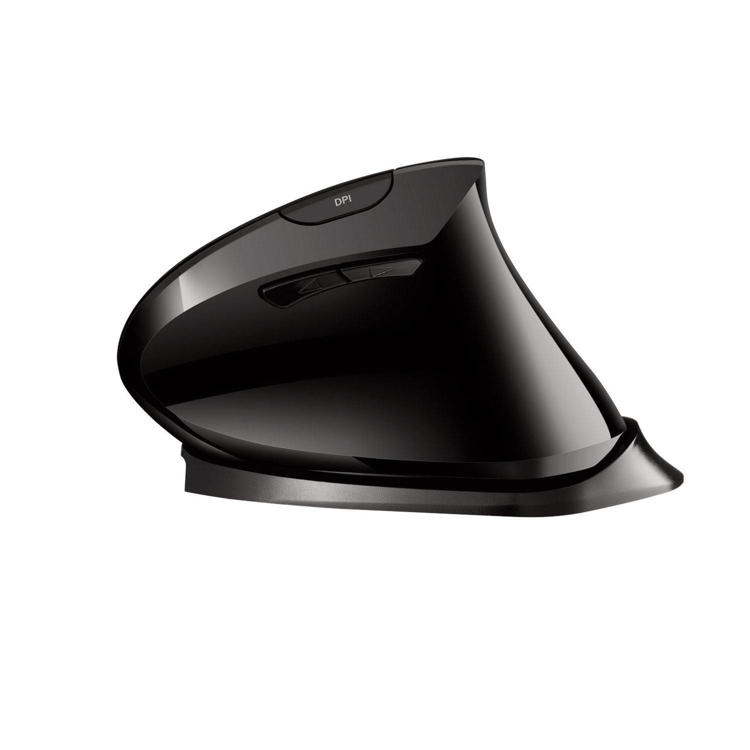 Adesso iMouse V30 Wireless Adjustable Vertical Ergonomic Mouse-TAA, 2.4 GHz/30 ft Wireless Range, Right Hand Use, Black - Bloom Skins