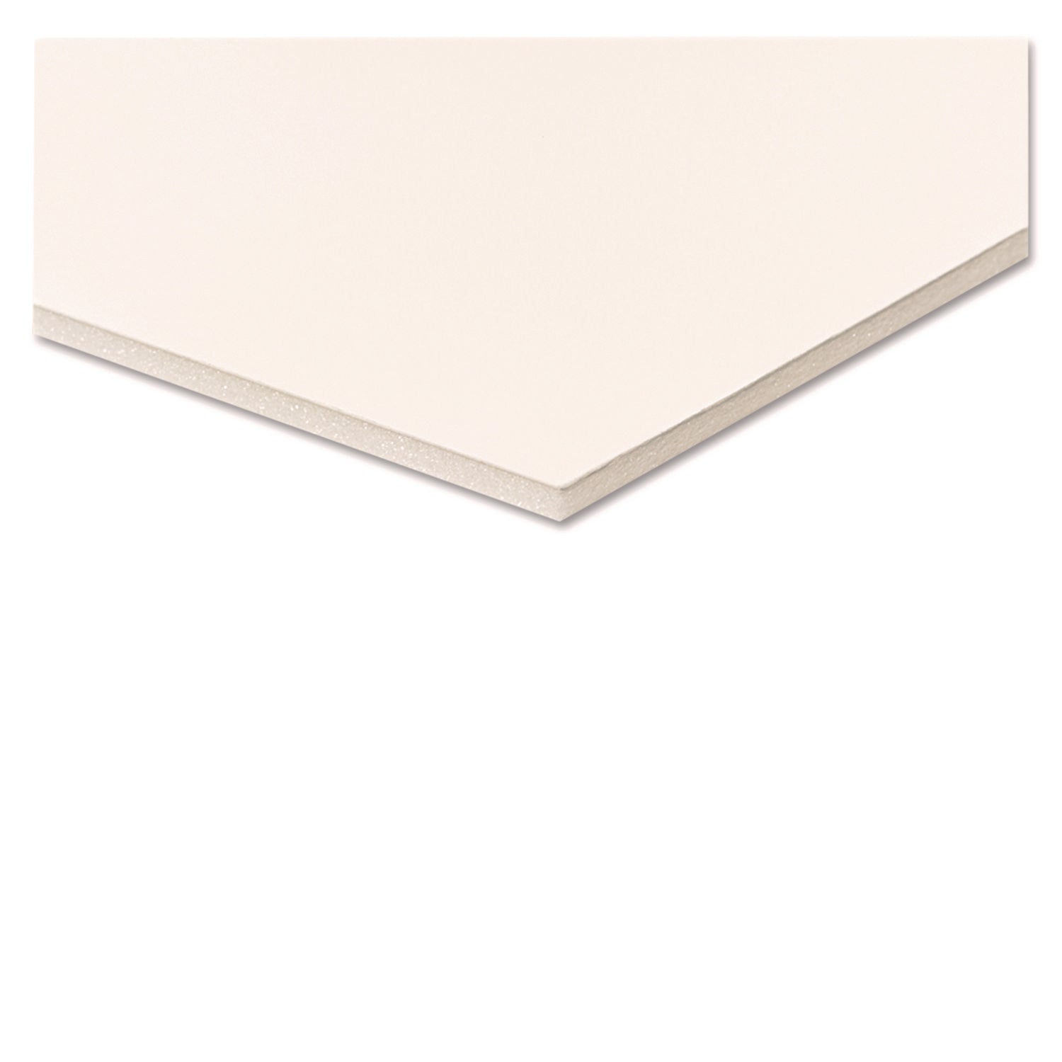 Fome-Cor® Pro Foam Board, Polystyrene, 40 x 30, White Surface and Core, 10/Carton - Bloom Skins