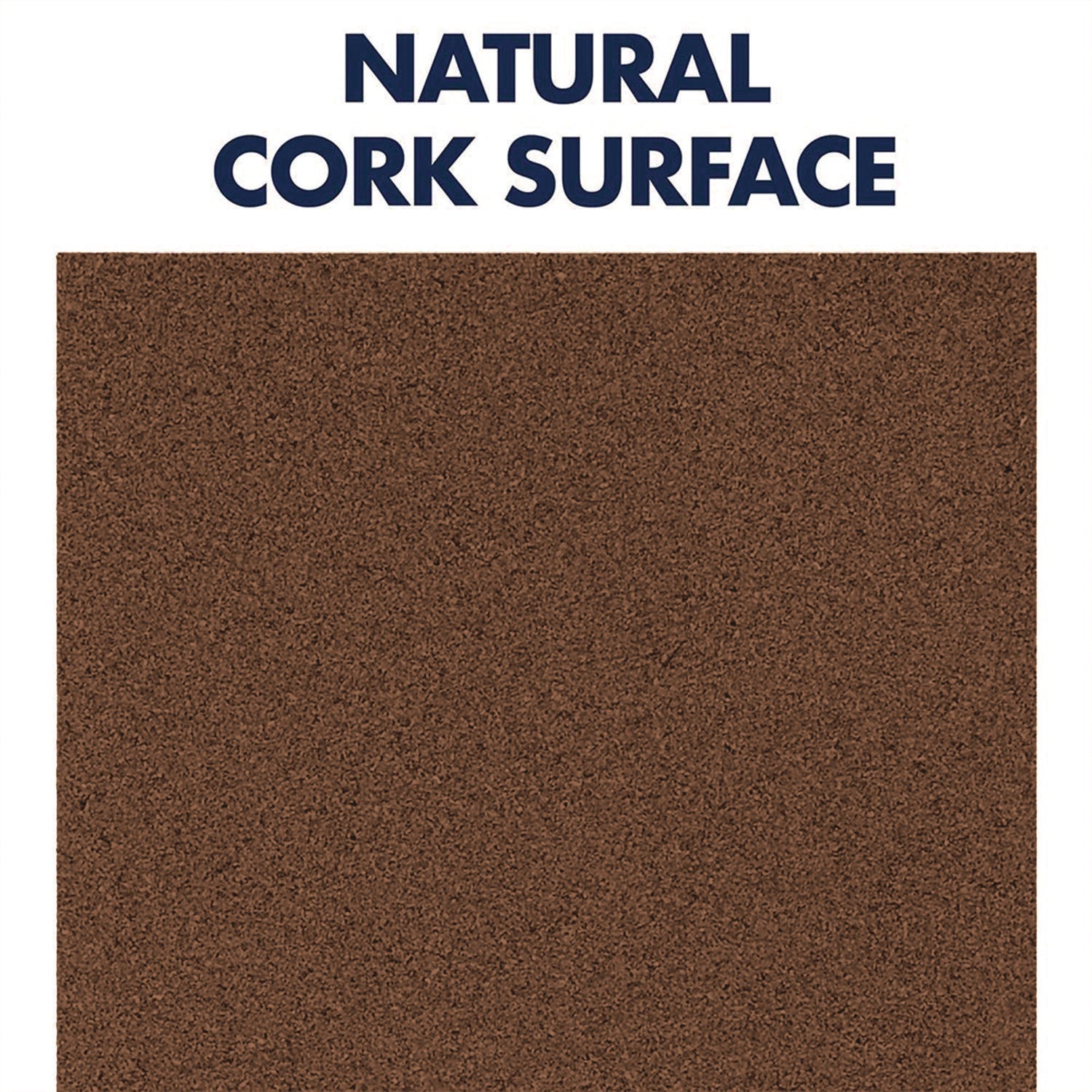Quartet® Cork Panels, 12" x 0.38" x 12", Brown, 4/Pack
