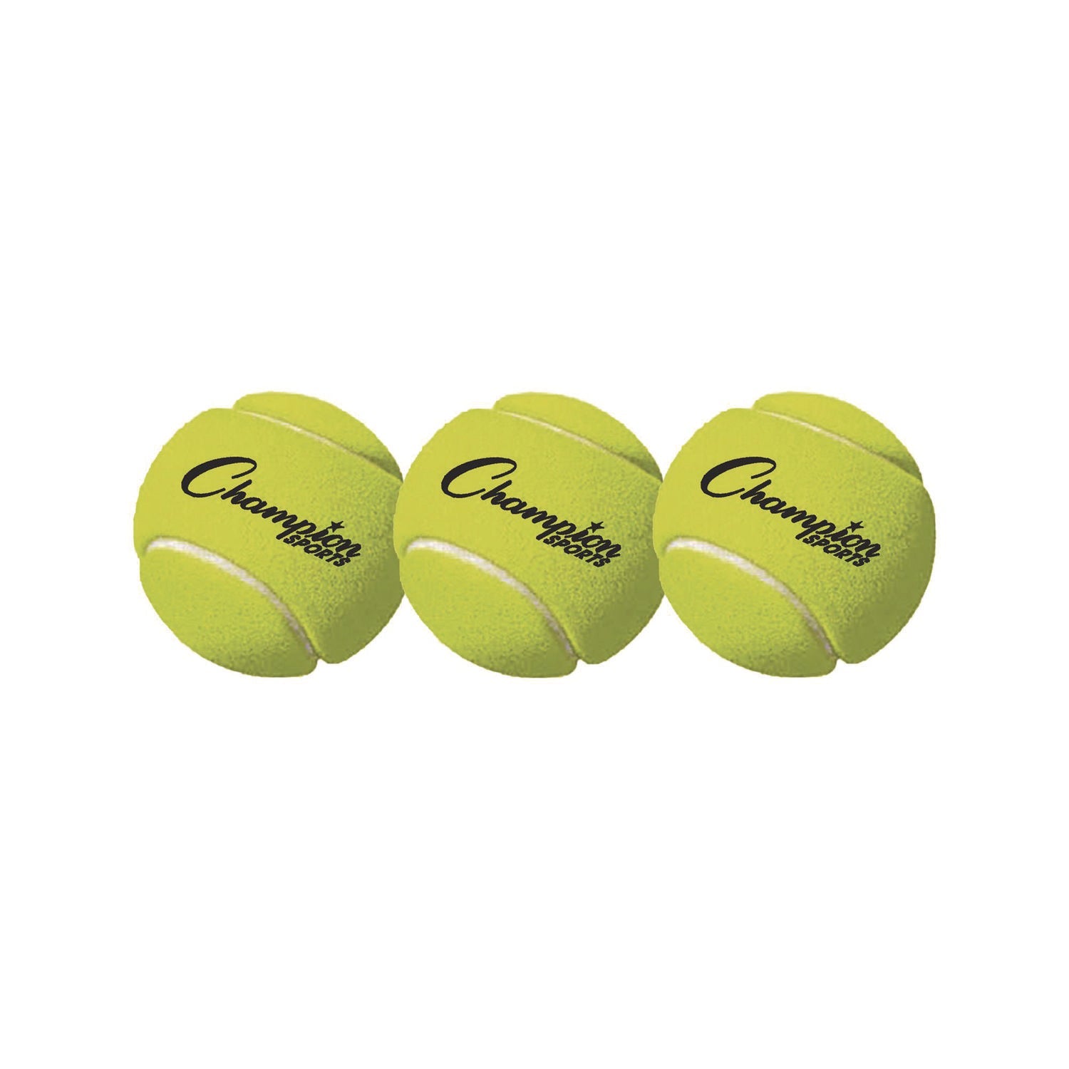 Champion Sports Tennis Balls | 3-Pack