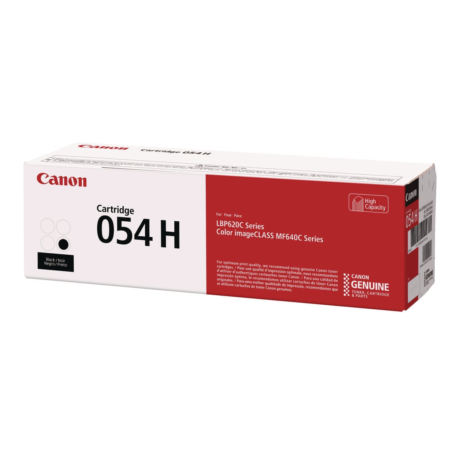 Canon® 3028c001 (054h) High-Yield Toner, 3,100 Page-Yield, Black