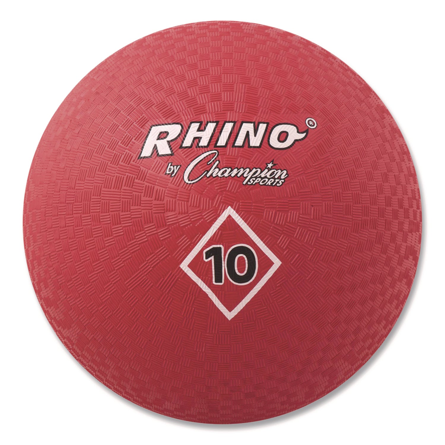 Champion Sports Playground Ball | 10" Red