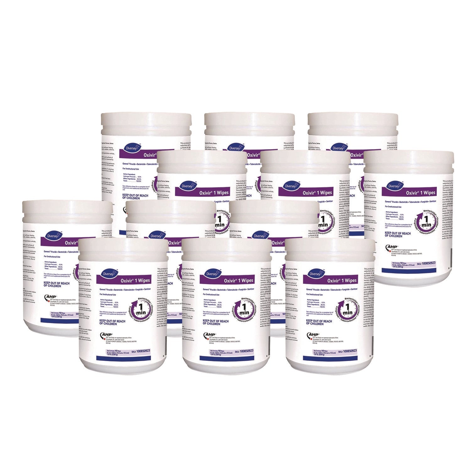 Oxivir 1 Wipes | Diversey™ 160/Canister
