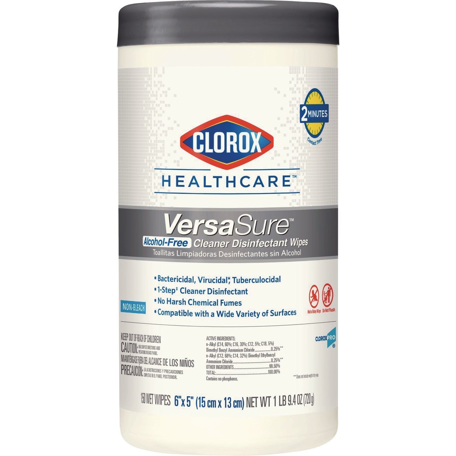 VersaSure Cleaner Disinfectant Wipes | Clorox