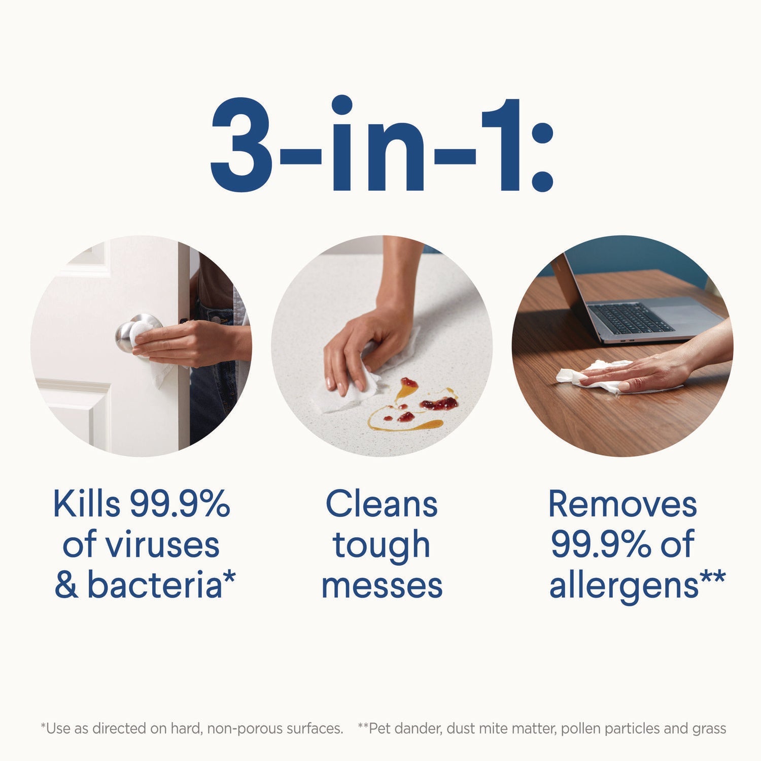 Clorox® Disinfecting Cleaning Wipes, Flex Pack, 1-Ply, 8 x 7, Lemon Scent, White, 75 Towels/Box