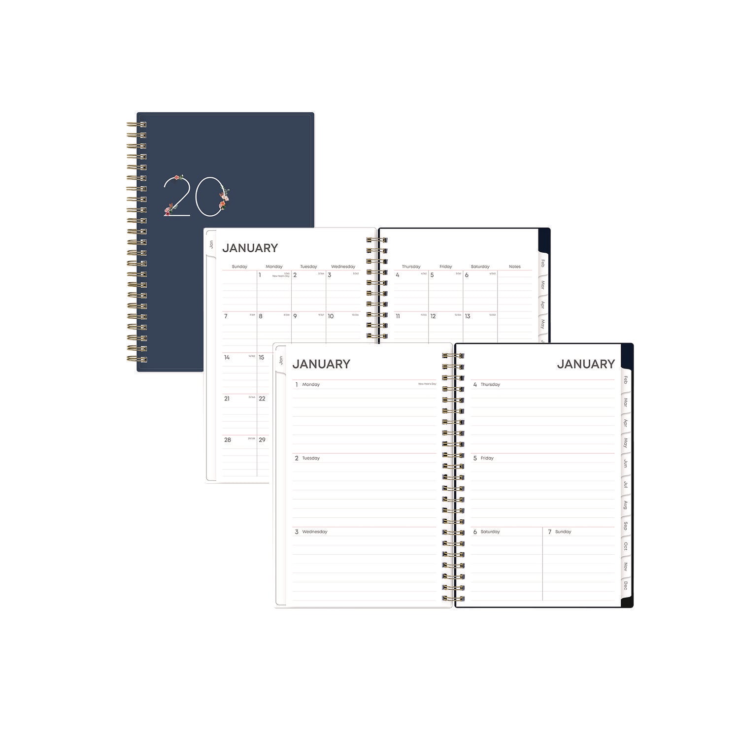 Ashlyn Weekly/Monthly Planner | 2025 | 8x5