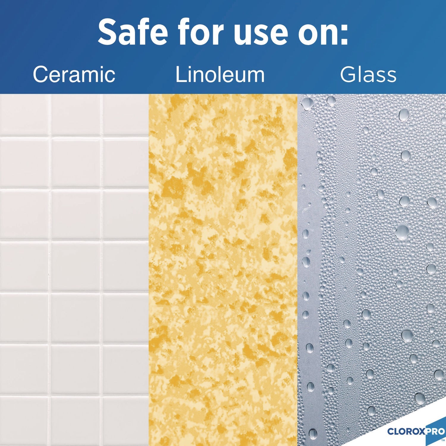 Clorox® CloroxPro Clean-Up Disinfectant Cleaner with Bleach, 128 oz Refill Bottle, 4/Carton