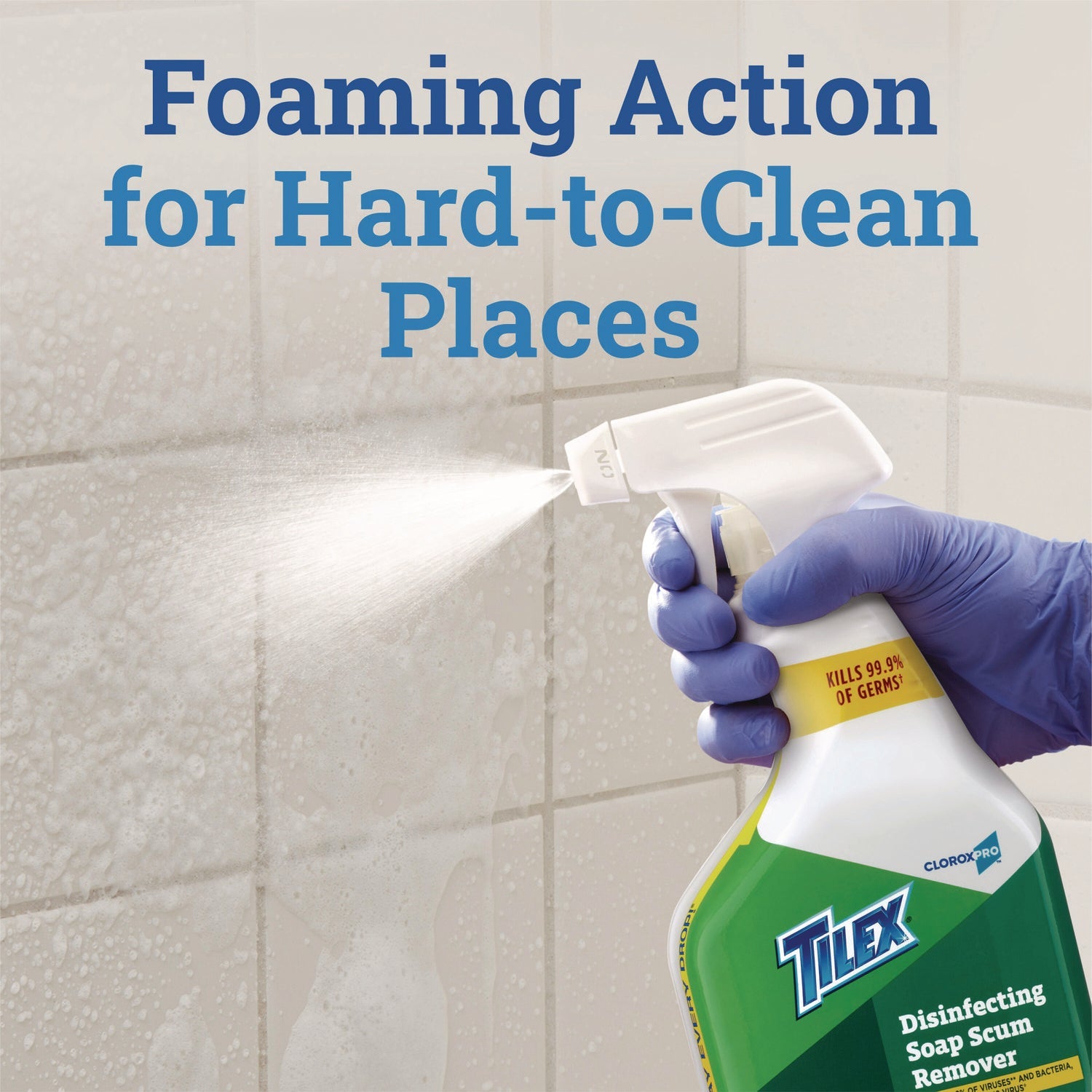 Tilex® CloroxPro Disinfecting Soap Scum Remover Spray, 32 oz Smart Tube Spray