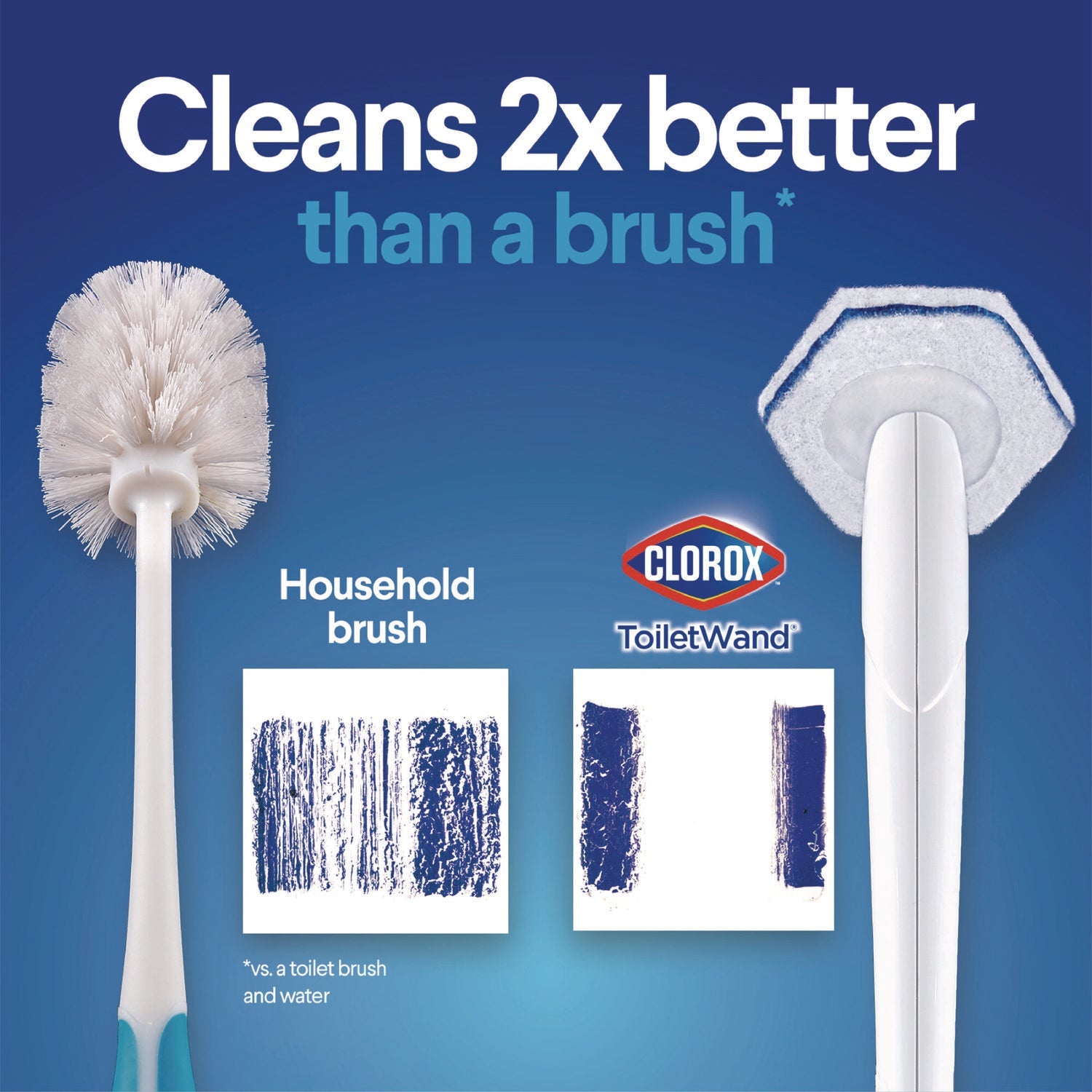 Clorox® Toiletwand Disposable Toilet Cleaning System: Handle, Caddy And Refills, White