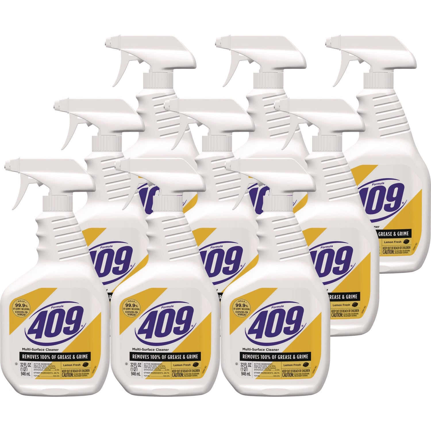 Formula 409 Multi-Surface Cleaner | Lemon, 9/CT