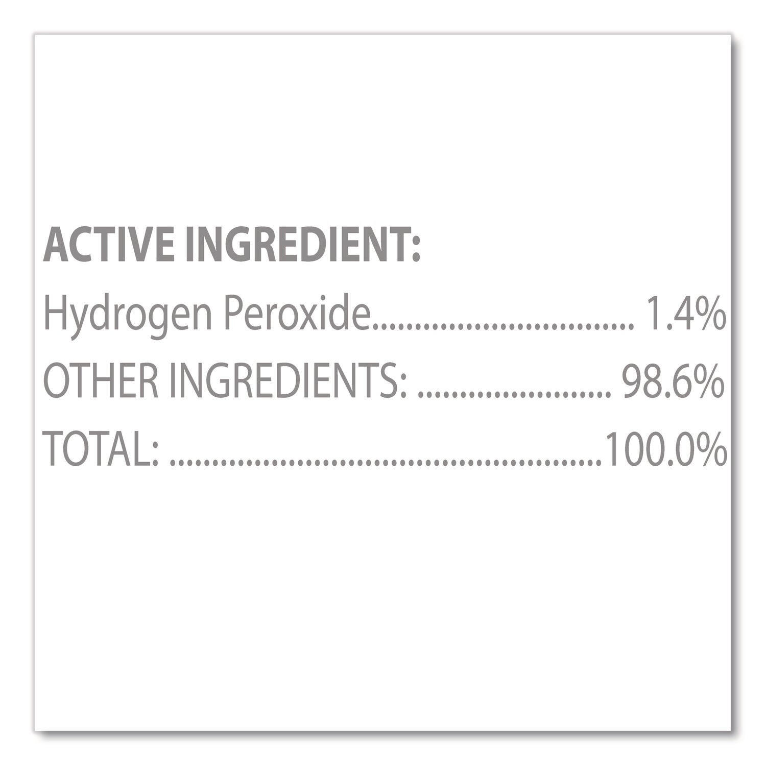Clorox Healthcare® Hydrogen-Peroxide Cleaner/Disinfectant, 1 gal Bottle, 4/Carton - Bloom Skins