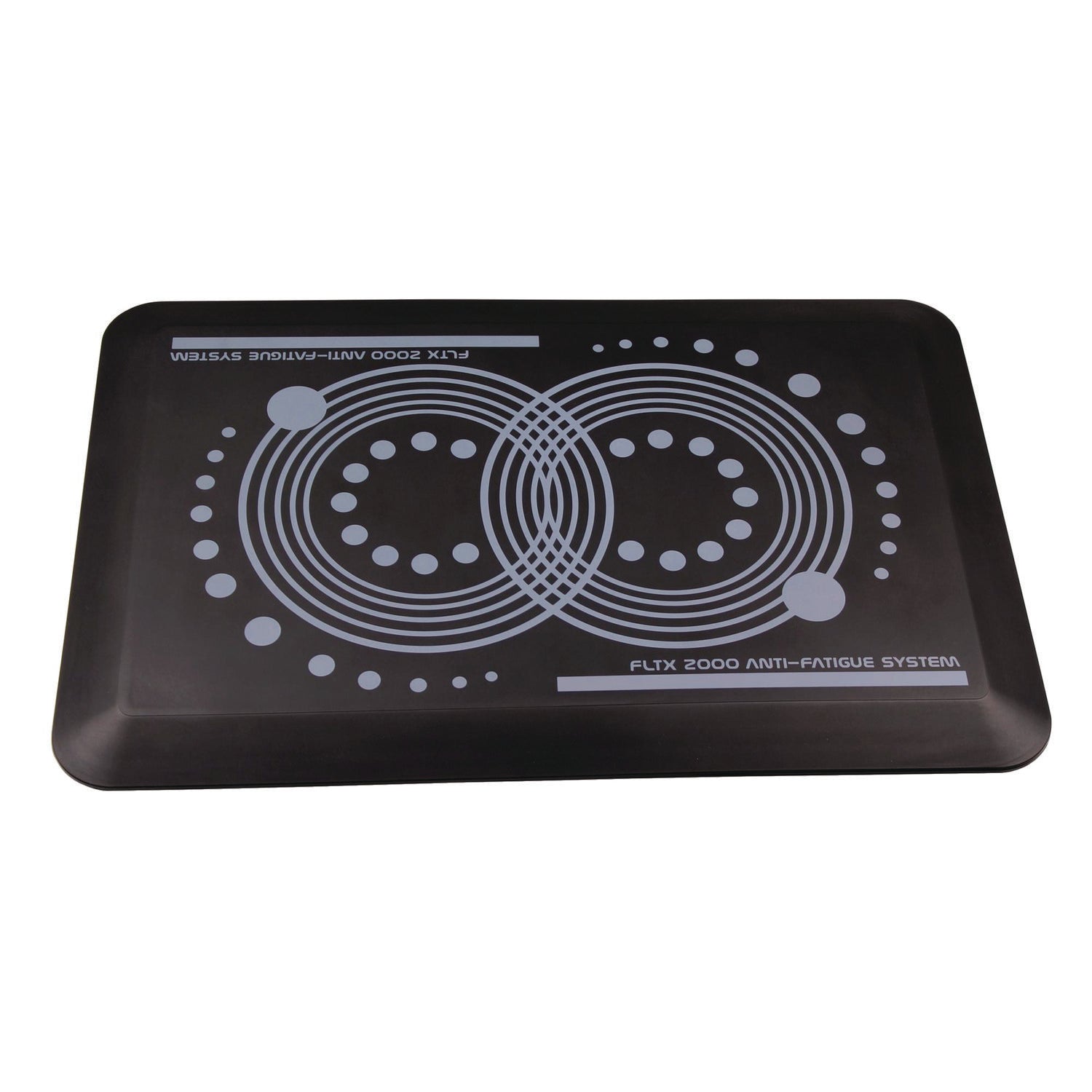 Floortex® AFS-TEX 2000 Anti-Fatigue Mat, 16 x 24, Midnight Black