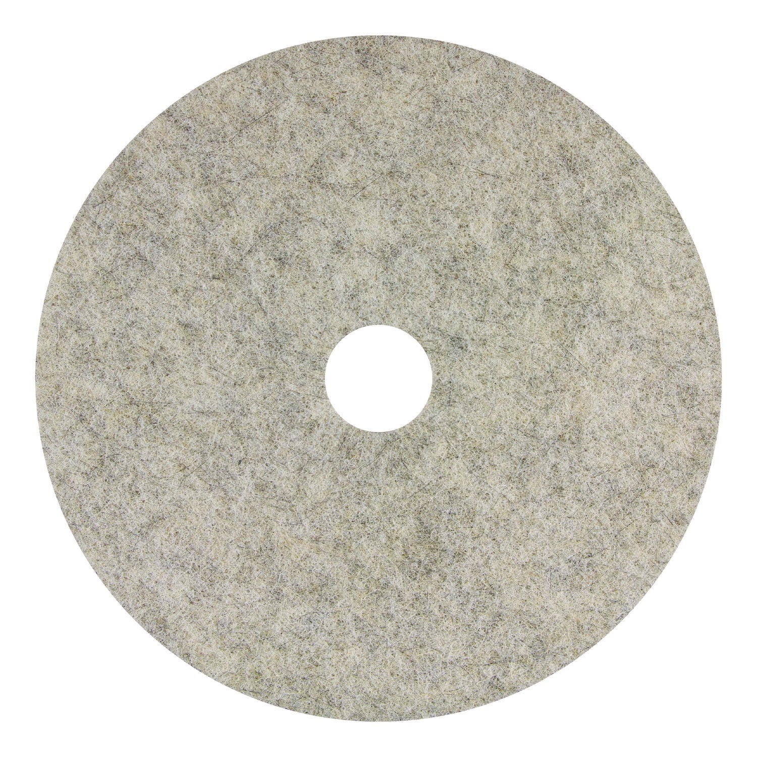 Americo® Combo Burnishing Pads, 28" Diameter, Gray, 5/Carton