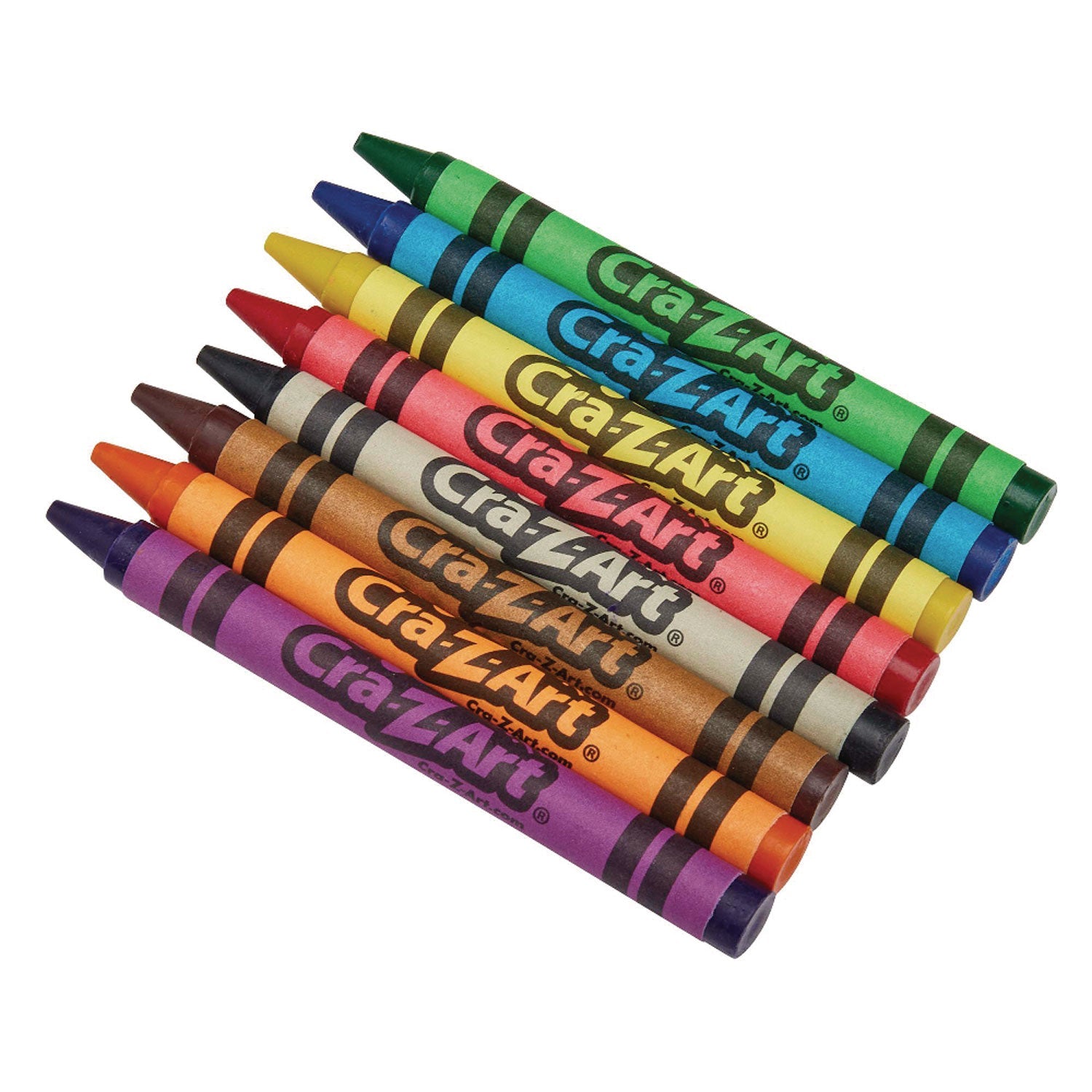 Cra-Z-Art® Crayons, 8 Assorted Colors, 800/pack