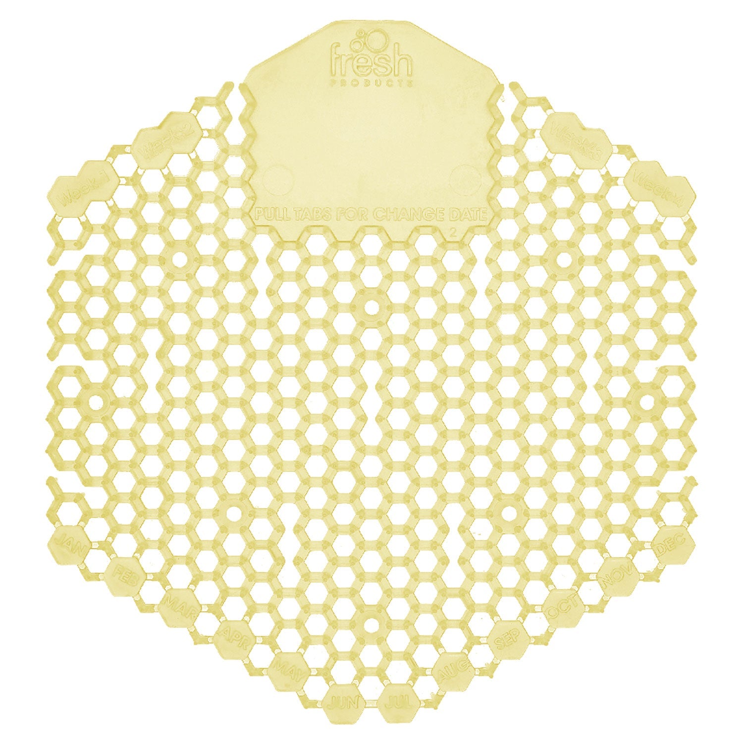 Wave 3d Urinal Deodorizer Screen | Citrus, 10/Bx