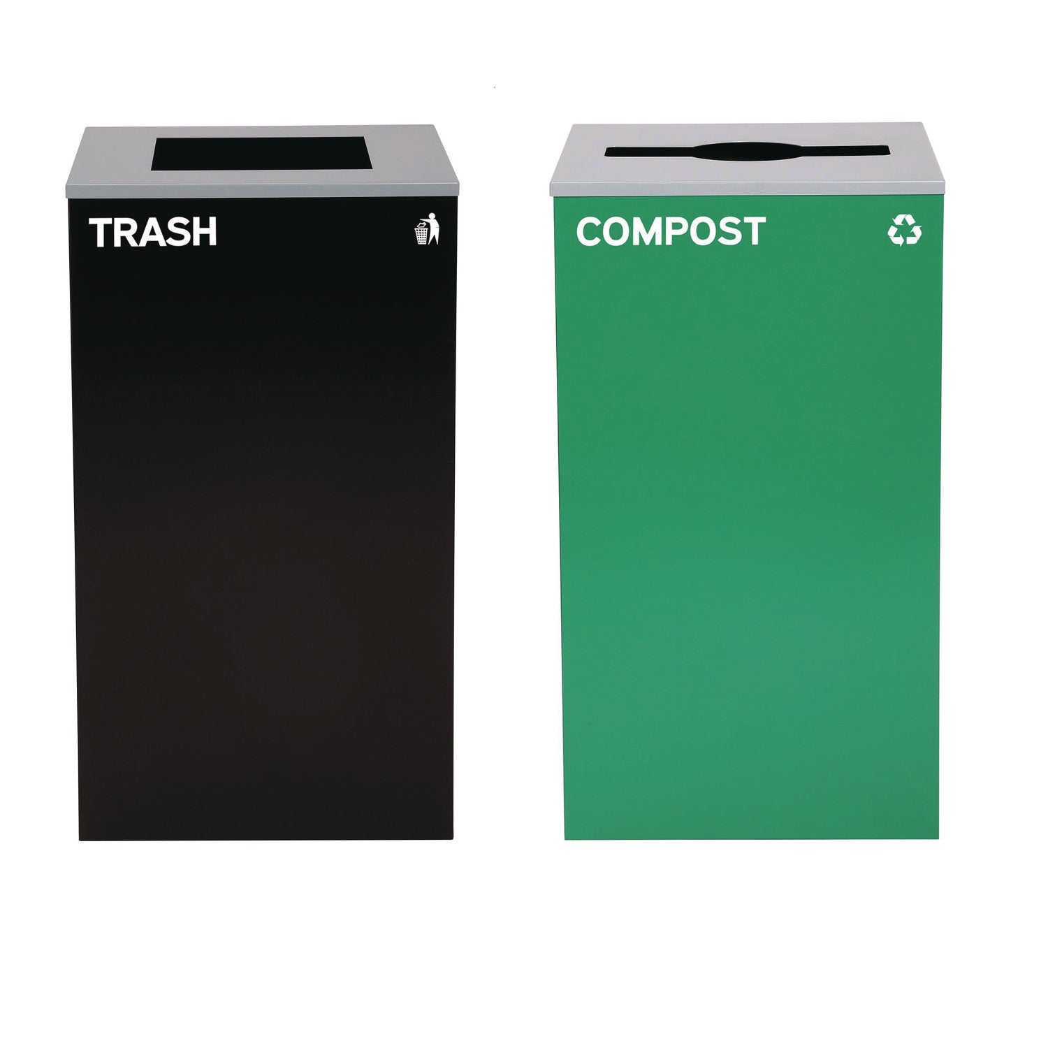Alpine Industries 29 Gallon Trash/Recycling Cans