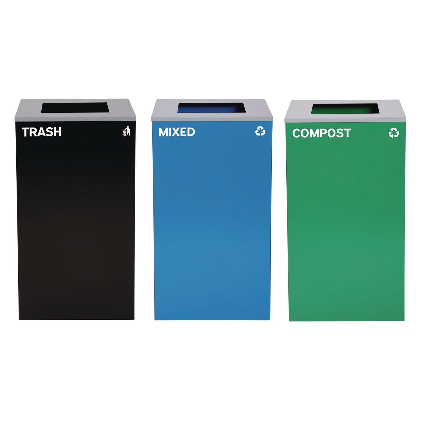 Alpine Industries 29 Gallon Trash/Recycling Cans
