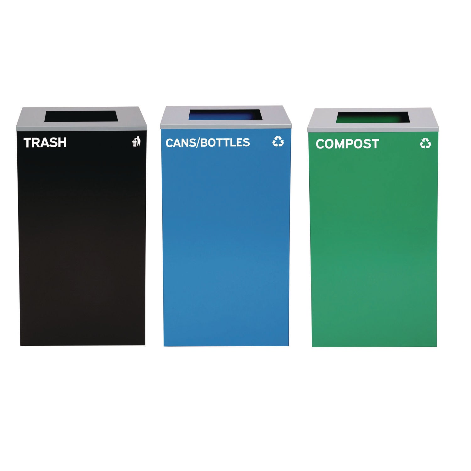 Alpine Industries 29 Gallon Trash/Recycling Cans