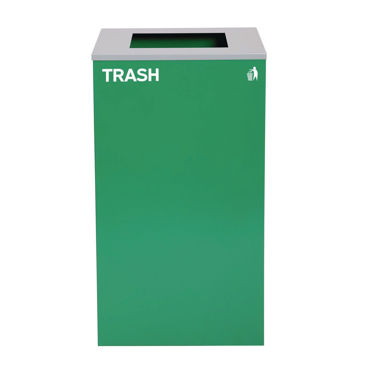 Alpine Industries 27 Gal Indoor Trash Can | Black