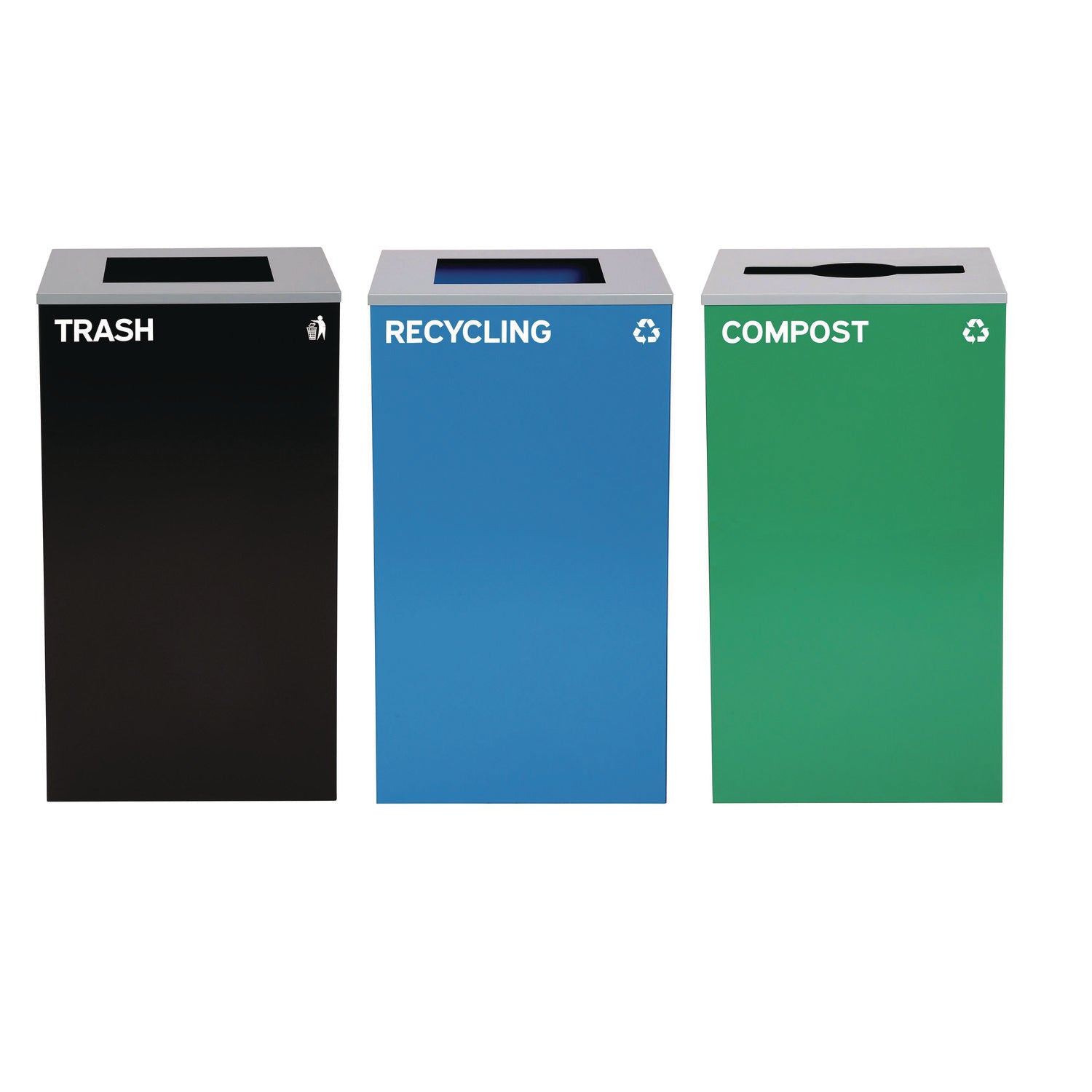 Alpine Industries 29 Gallon Trash/Recycling Cans
