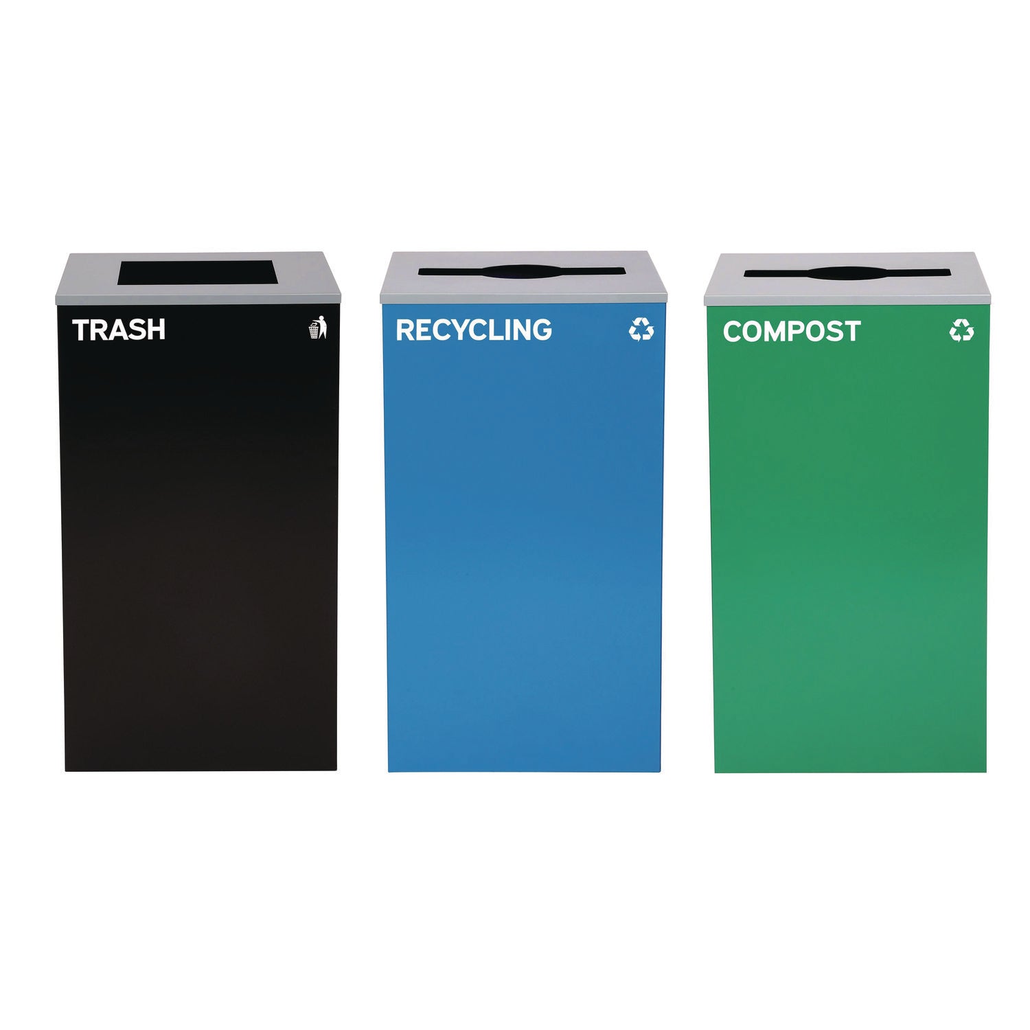 Alpine Industries 29 Gallon Trash/Recycling Cans