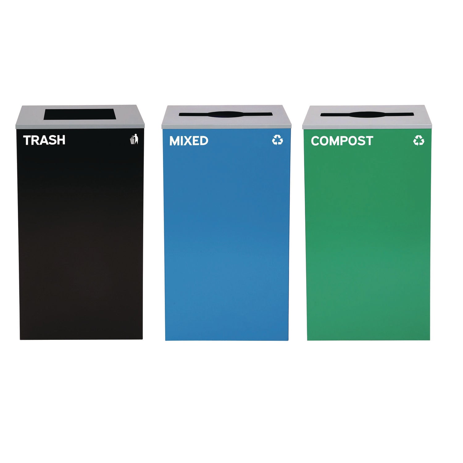 Alpine Industries 29 Gallon Trash/Recycling Cans
