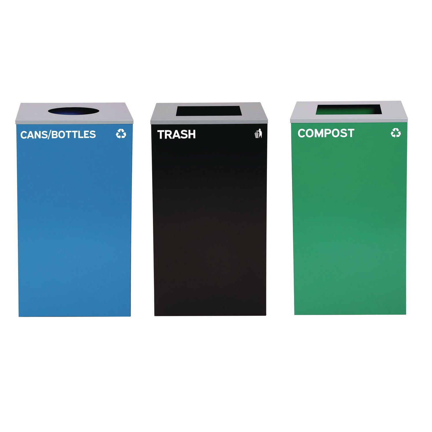 Alpine Industries Slim 23 Gallon Indoor Trash Can
