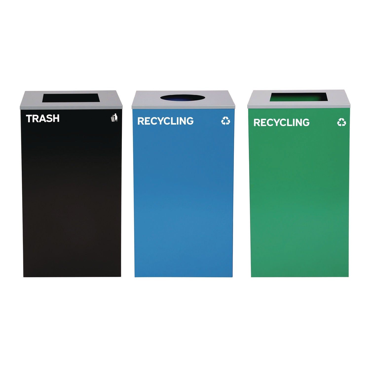Alpine Industries Slim 23 Gallon Recycling Bin
