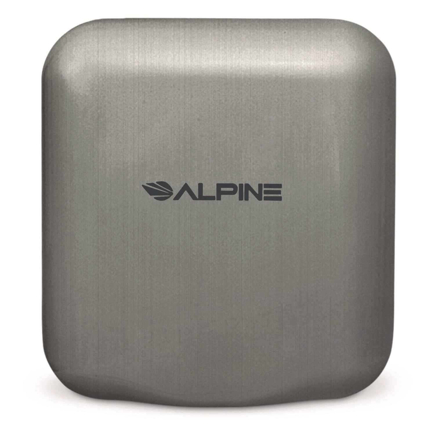 Alpine Industries Hemlock Commercial Automatic 120V Hand Dryer, 6.68 x 11.41 x 12.31, Stainless Steel, Silver