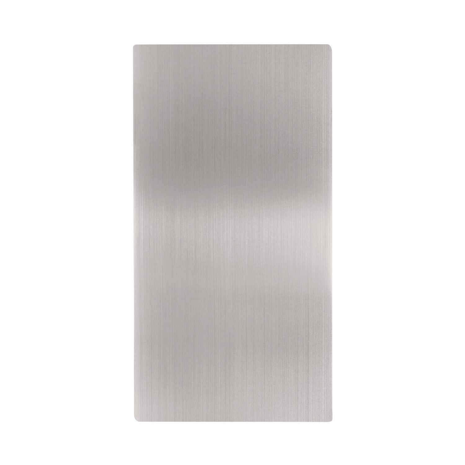 Alpine Industries Commercial Hand Dryer Wall Guard, 0.06 x 15.75 x 31.75, Brushed Stainless Steel