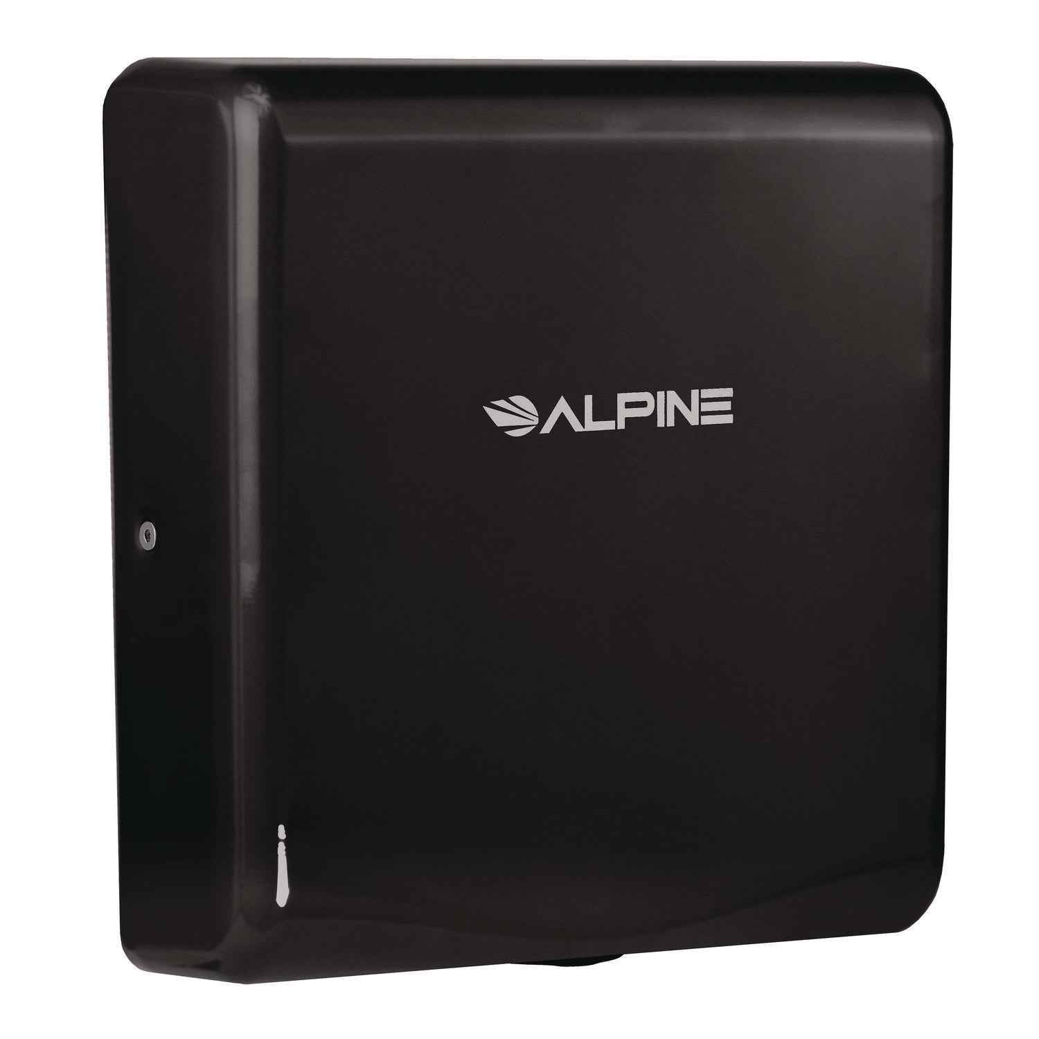 Alpine Industries Willow Commercial 120V Automatic Hand Dryer, 3.93 x 11.25 x 12.63, Stainless Steel, Black