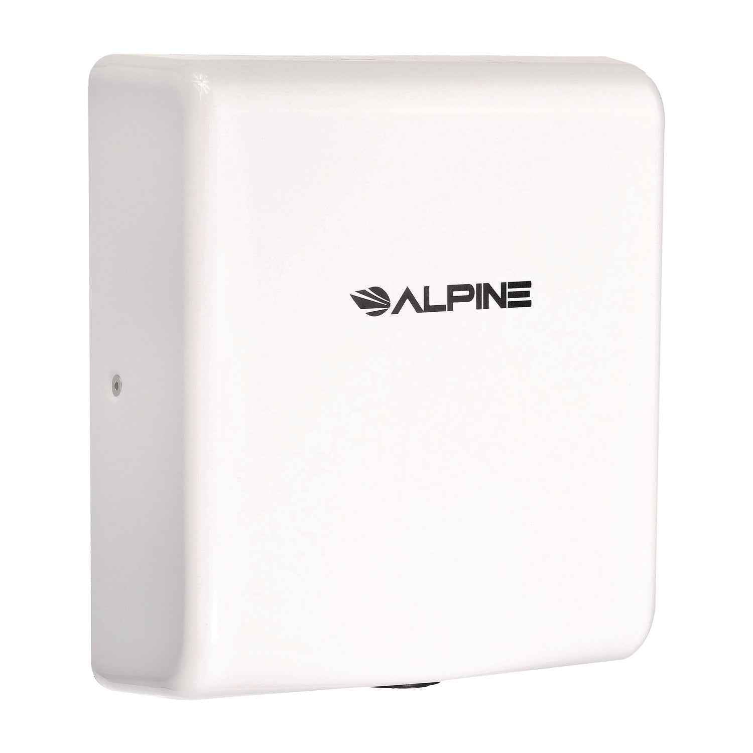 Alpine Industries Willow Commercial 120V Automatic Hand Dryer, 3.93 x 11.25 x 12.63, Stainless Steel, White