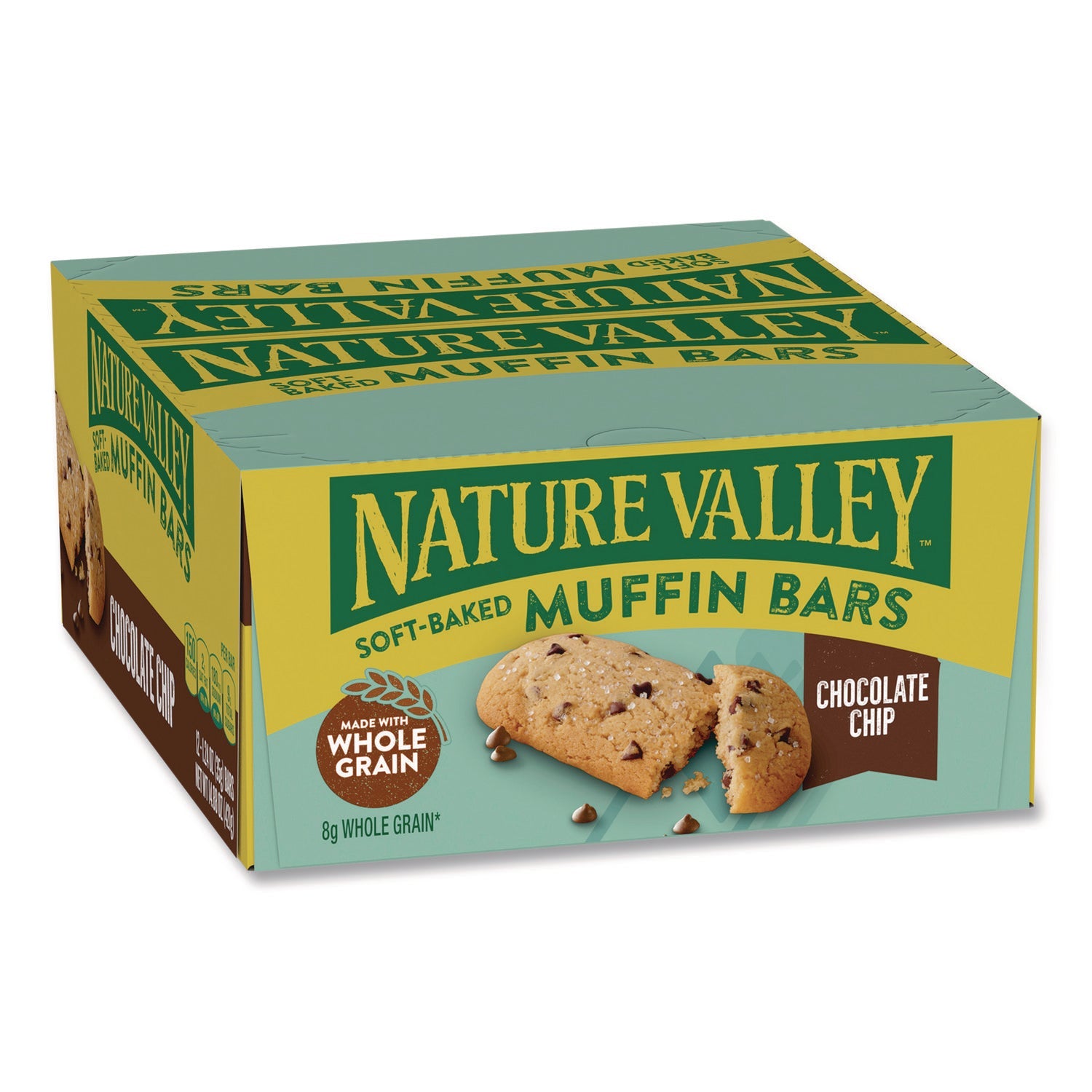 Nature Valley® Chocolate Chip Soft-Baked Muffin Bar, 1.24 oz Bar, 12/Box
