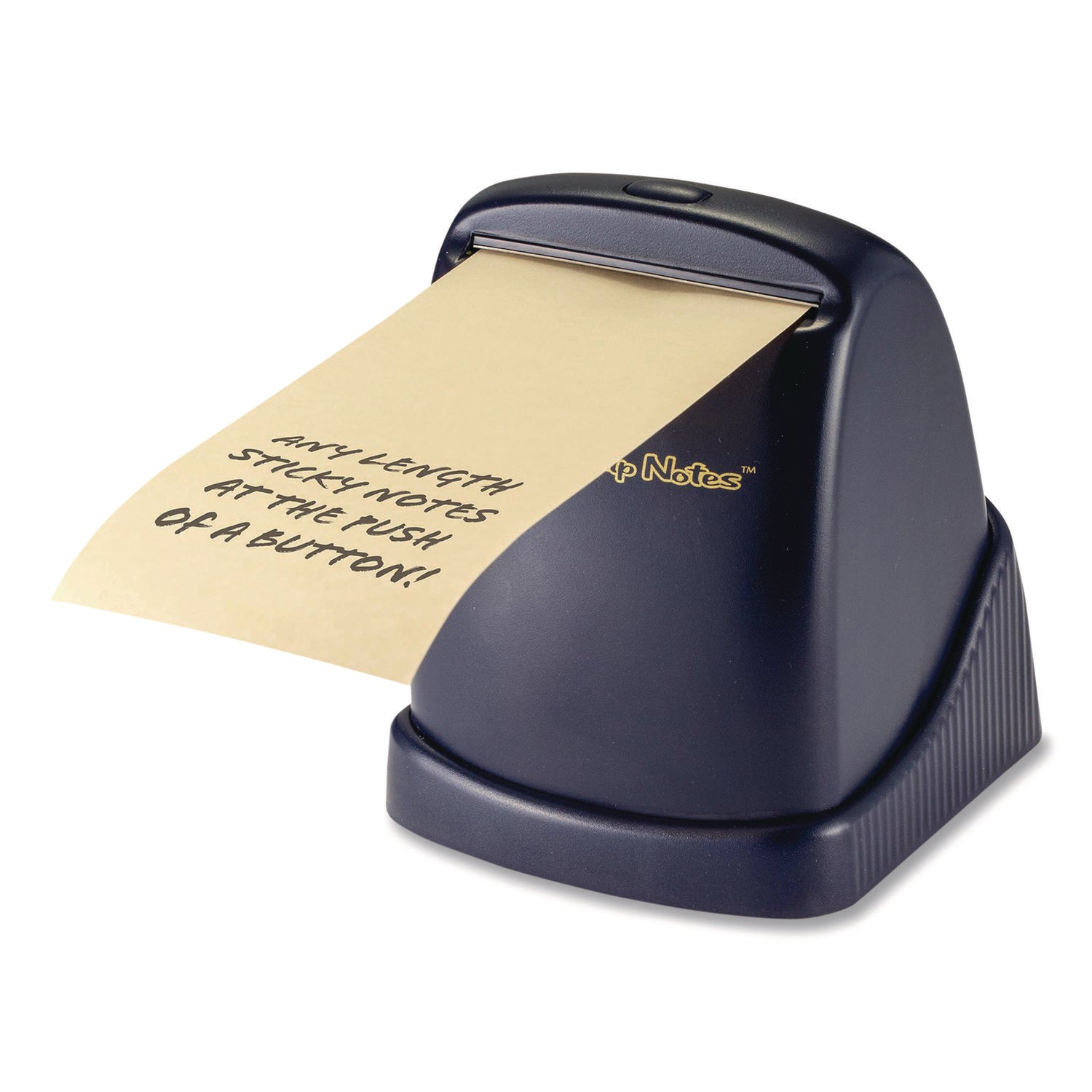 Zip Notes™ Executive Dispenser, For 150 ft x 3" Rolls, Black, Includes (1) Refill Roll and (2) AA Batteries - Bloom Skins