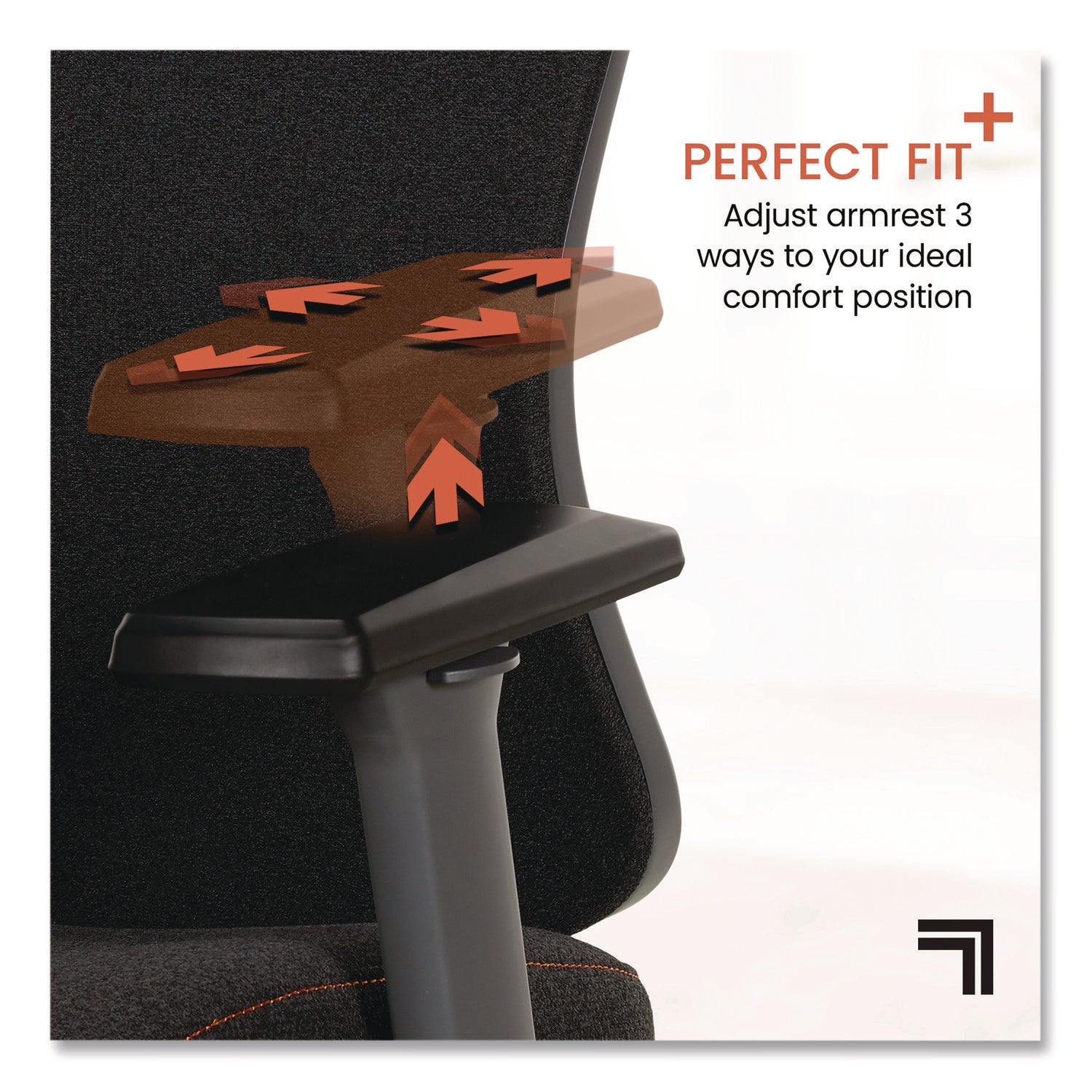 Sharper Image® Revive Shiatsu Ergonomic Mesh Swivel Massage Chair, Supports Up to 275 lbs, 19.75" to 22.75" Seat Height, Black Seat/Back