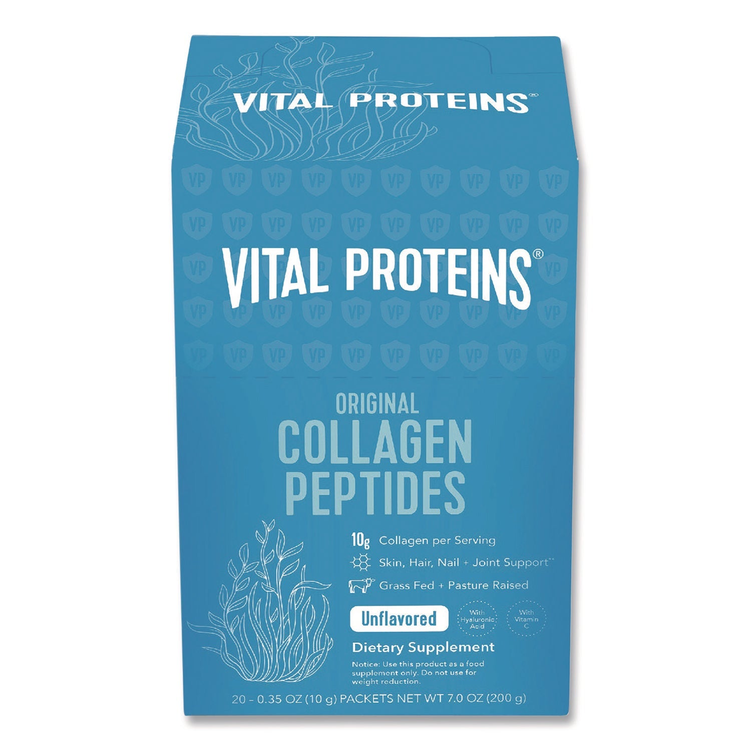 VITAL PROTEINS® Collagen Peptides Powder, Unflavored, 0.3 oz Packet, 20/Box