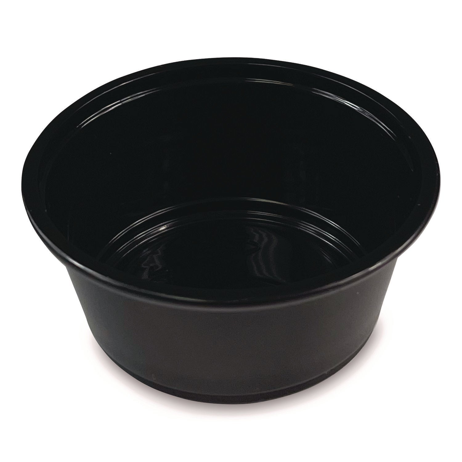 Souffle/Portion Cups | Boardwalk® 3.25oz Black