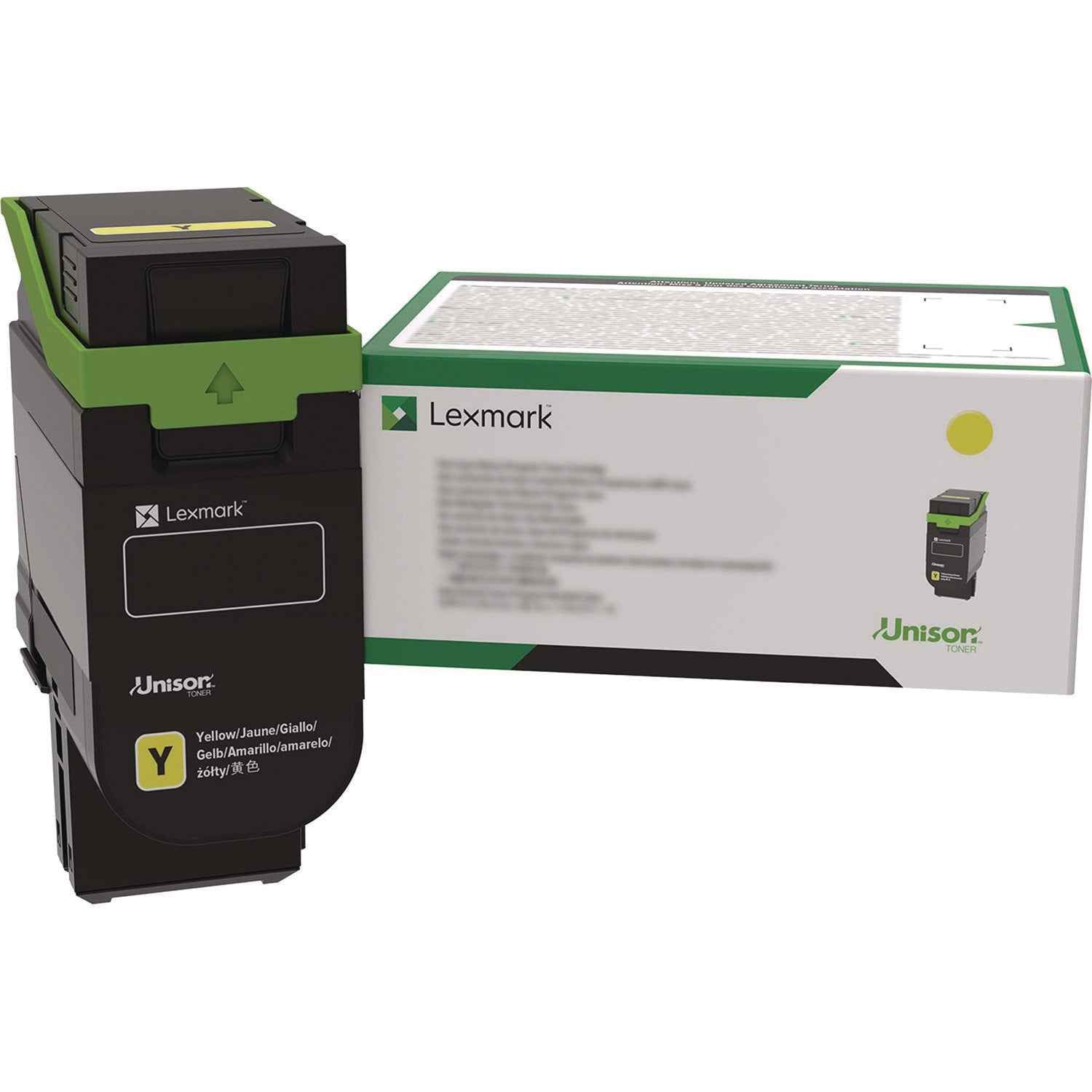 Lexmark™ 75M10Y0 Toner, 2,000 Page-Yield, Yellow