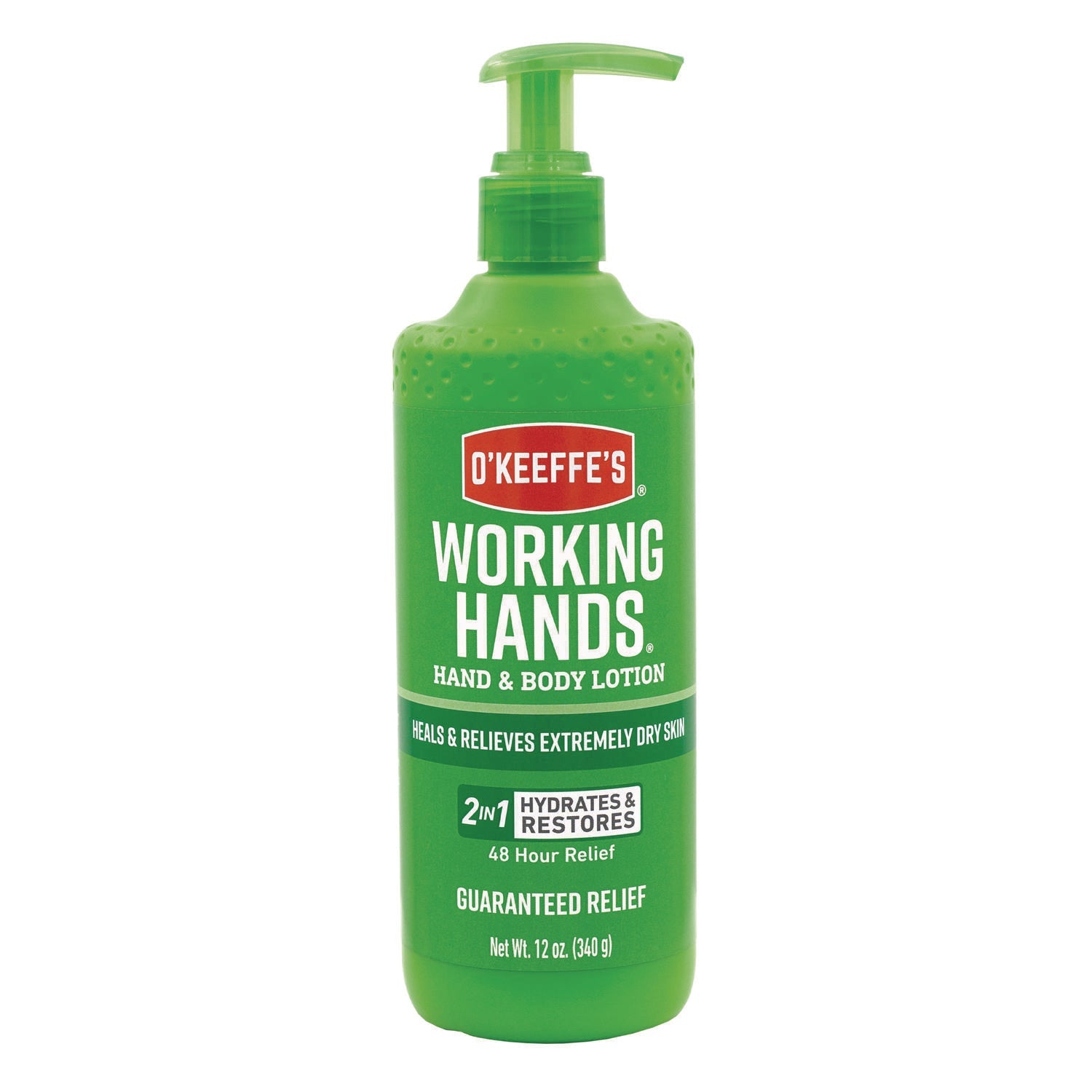 O'Keeffe's® Working Hands Hand and Body Lotion, 12 oz Pump Bottle, Unscented - Bloom Skins