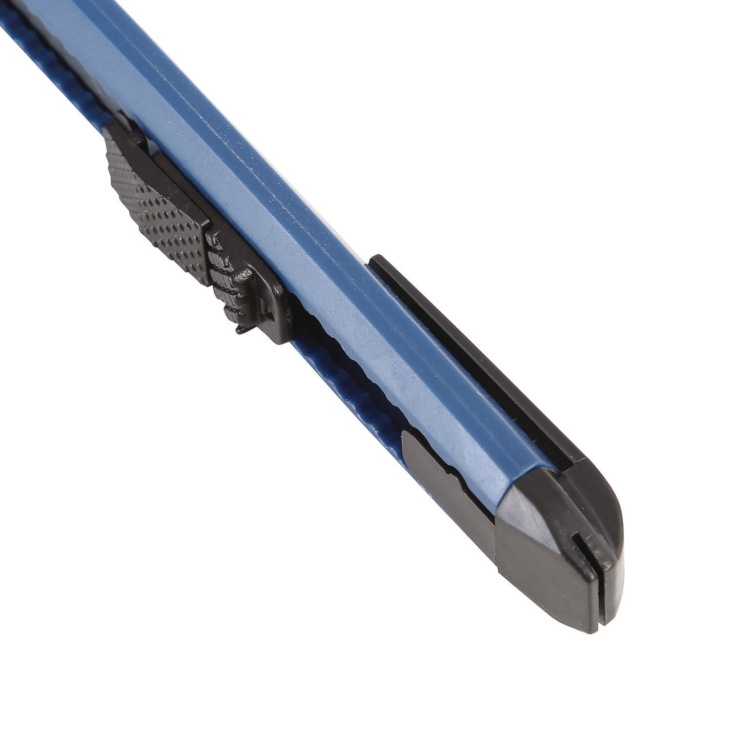 Great Neck® Snap-Off Utility Knife, 9 mm Blade, 5" Plastic Handle, Blue - Bloom Skins