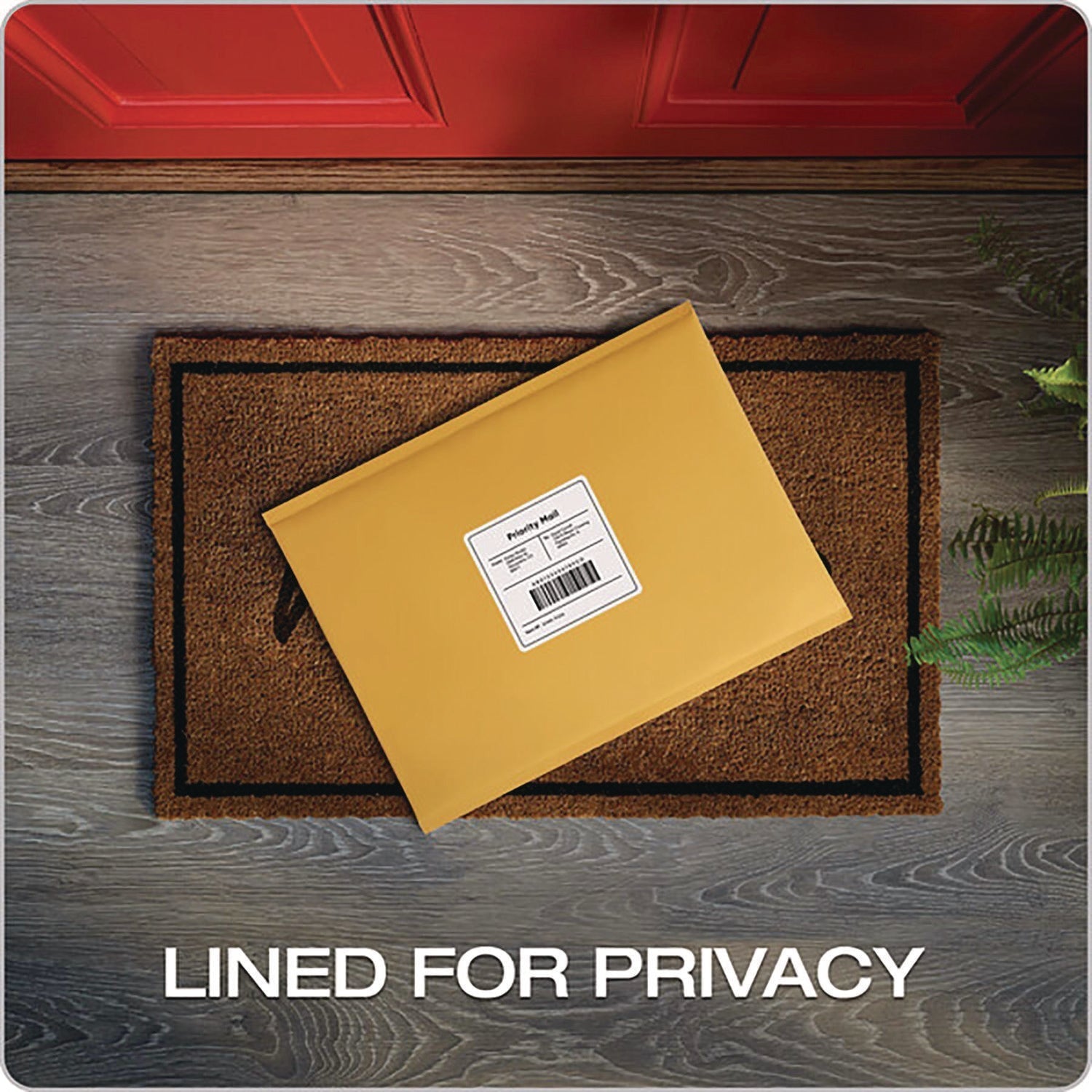 Quality Park™ Kraft Bubble Mailers, Barrier Bubble Cushion, Redi-Seal Adhesive Closure, 10.5 x 15, Brown Kraft, 25/Pack - Bloom Skins