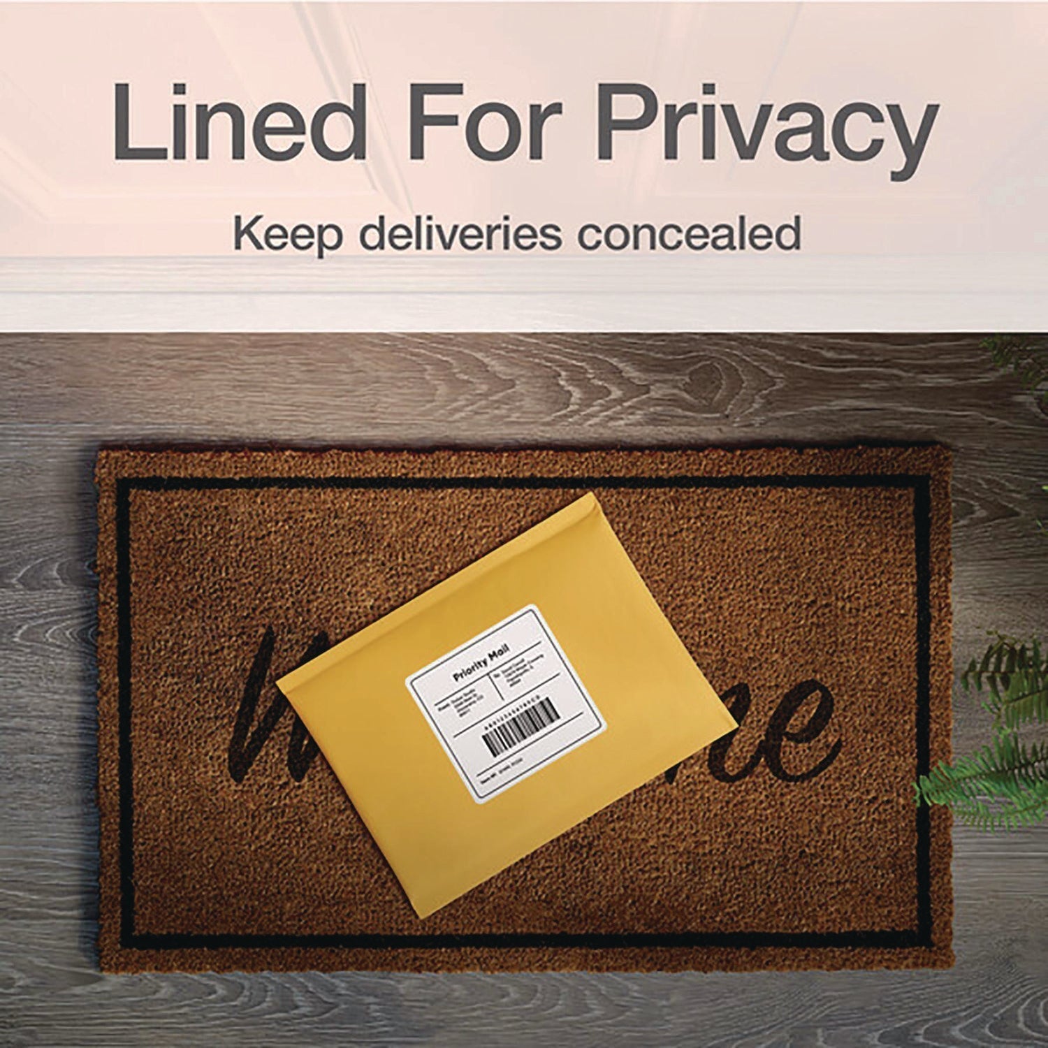 Quality Park™ Kraft Bubble Mailers, #0, Barrier Bubble Cushion, Redi-Seal Adhesive Closure, 6 x 9, Brown Kraft, 25/Pack