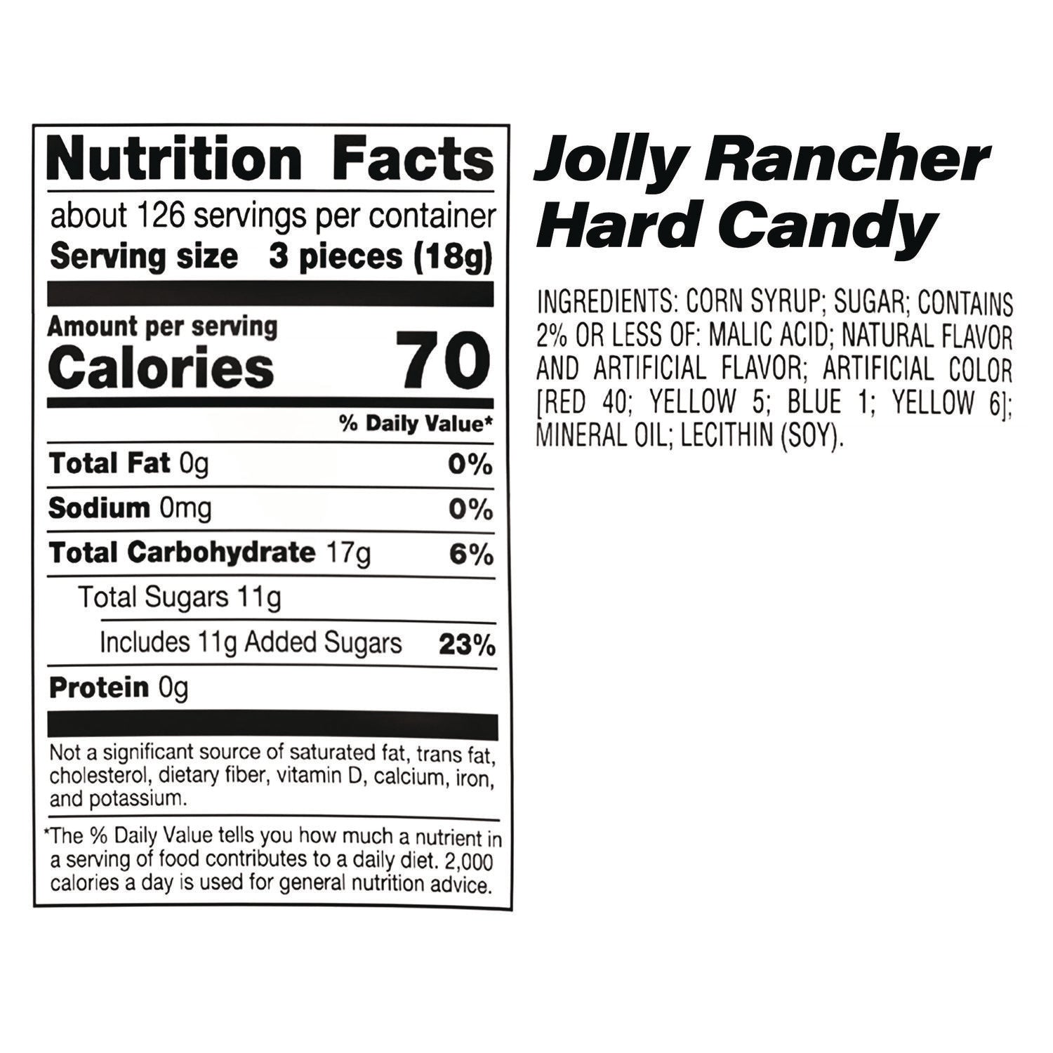 National Brand Chewy and Hard Candy Party Asst, Jolly Rancher/Starburst, 8.5 lbs Total, 2 Bag Bundle